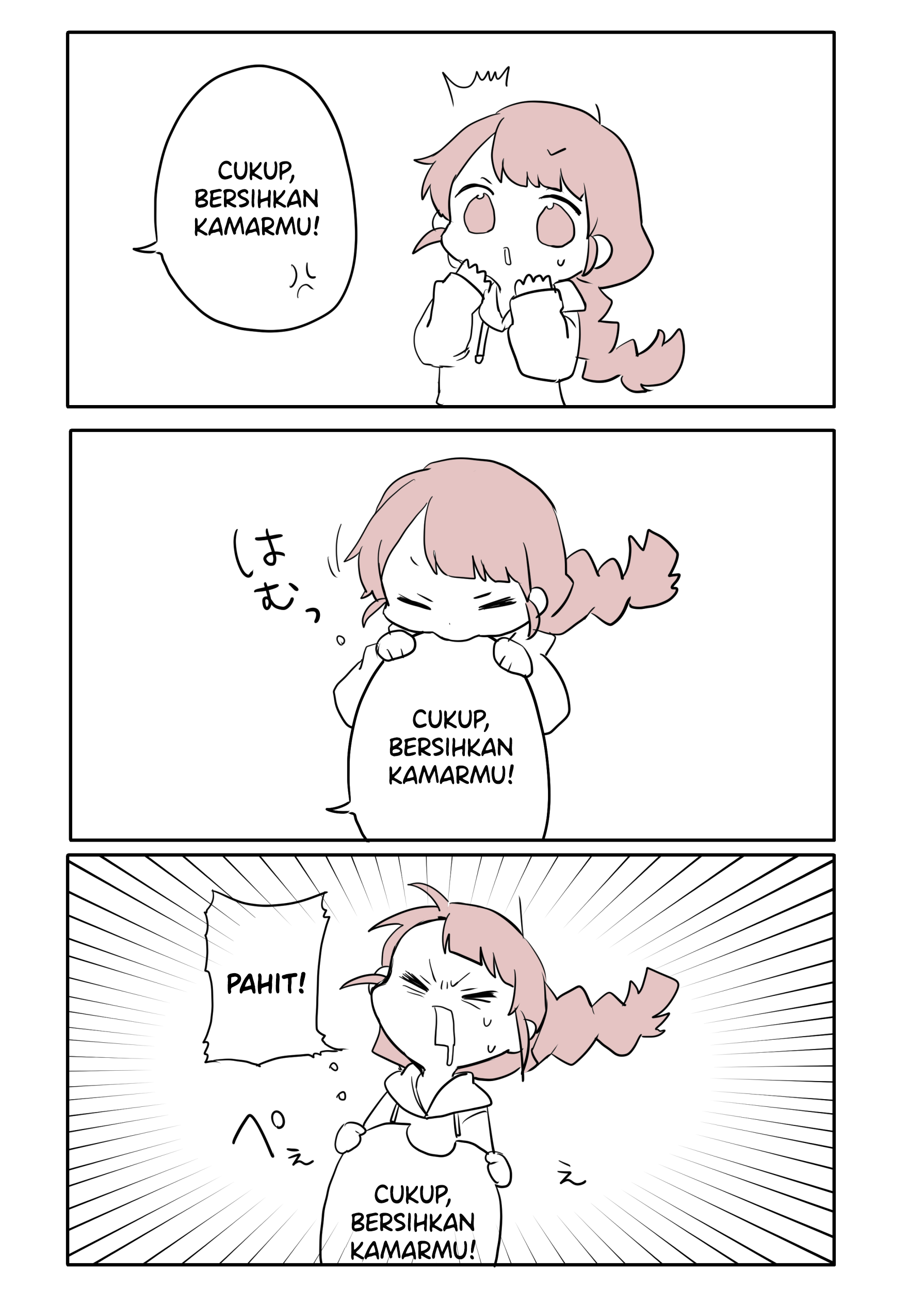 The Girl Who Eats Speech Bubbles Chapter 1 - halaman 1