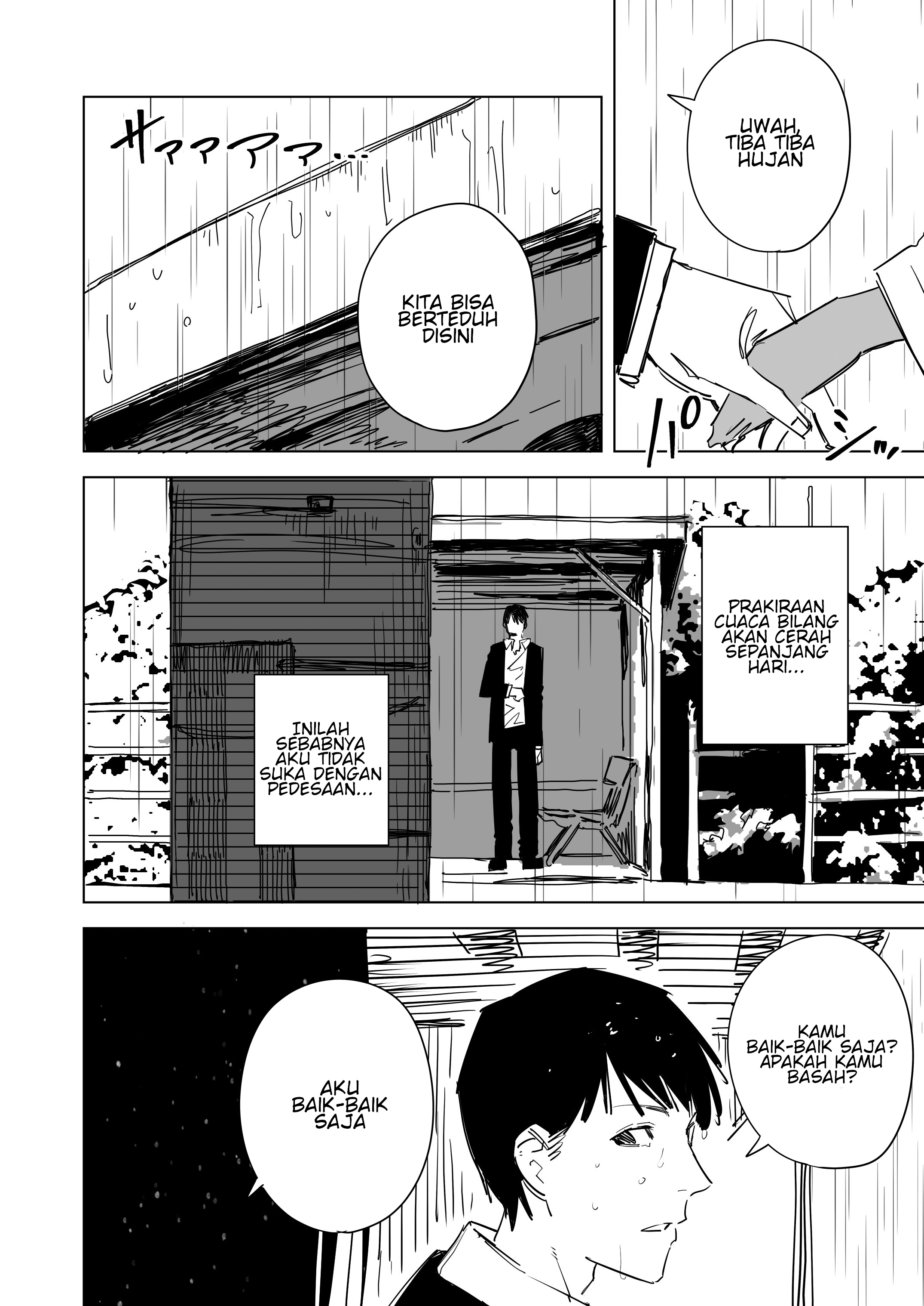 The Girl Who Grows Larger When She Gets Wet Chapter 1 - halaman 2