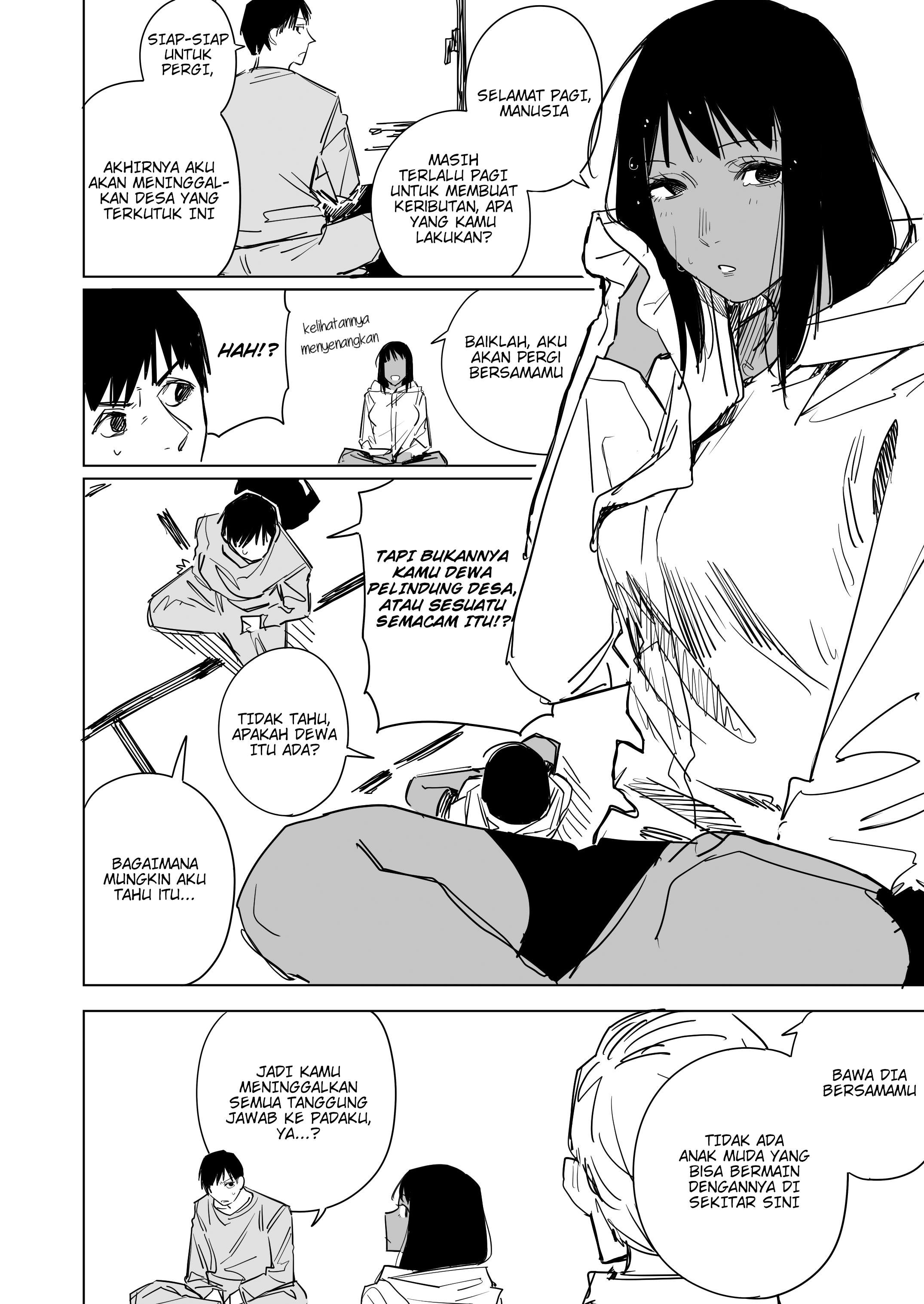 The Girl Who Grows Larger When She Gets Wet Chapter 3 - halaman 2