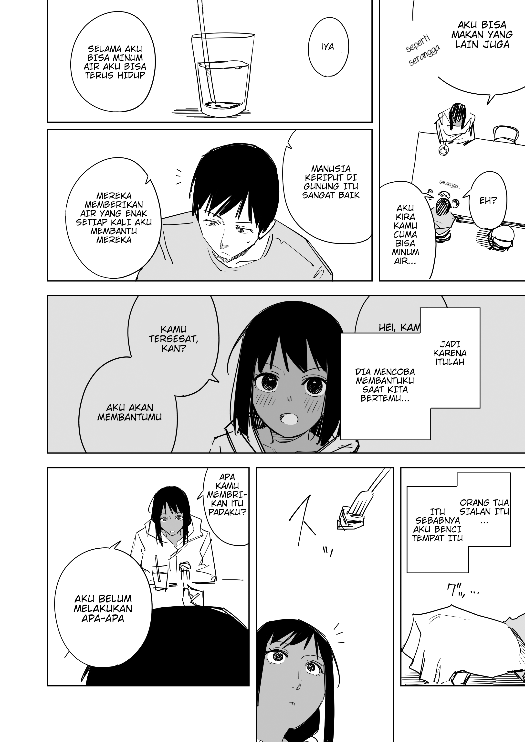 The Girl Who Grows Larger When She Gets Wet Chapter 4 - halaman 2
