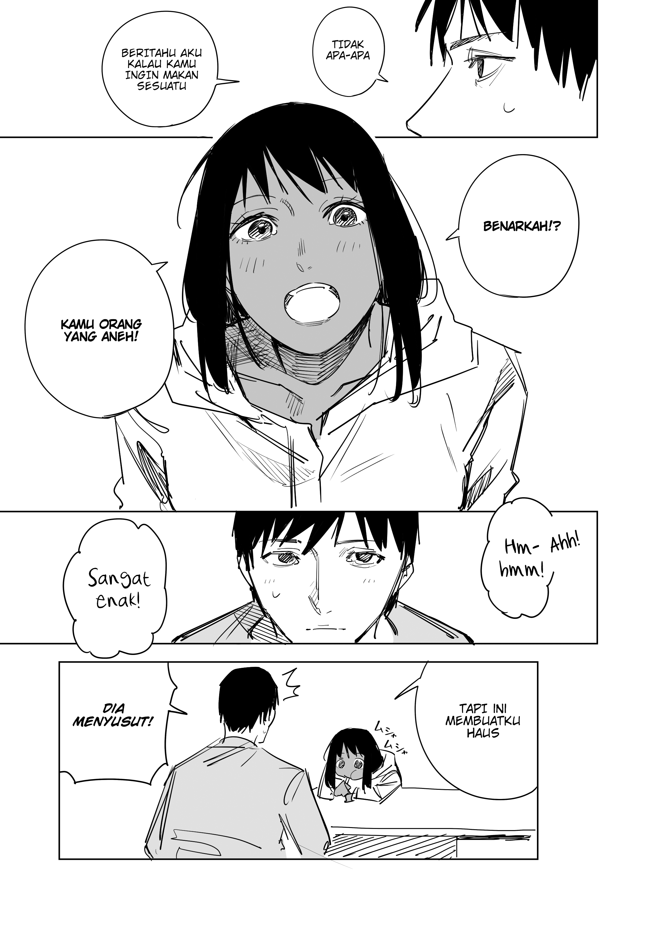 The Girl Who Grows Larger When She Gets Wet Chapter 4 - halaman 3