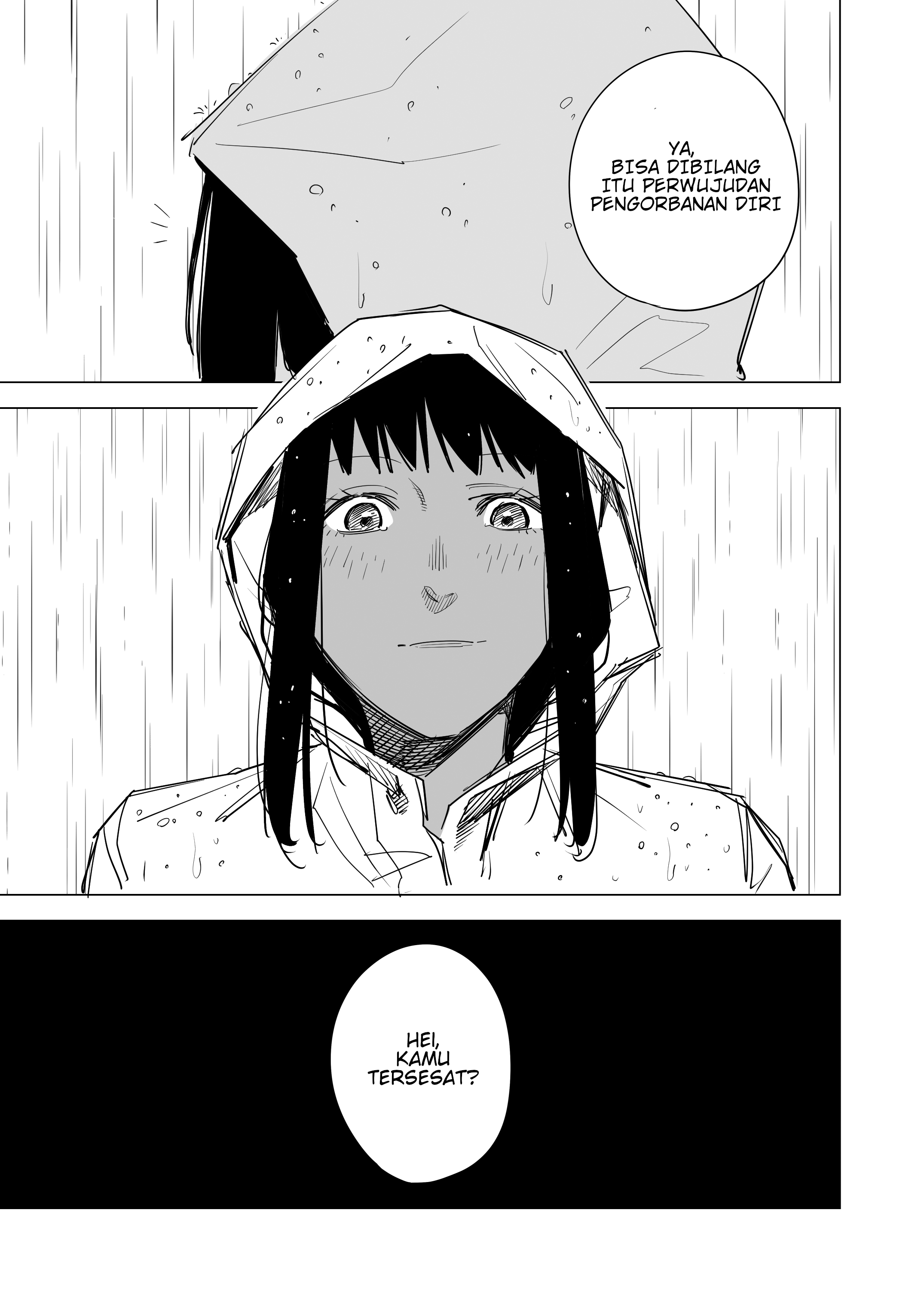 The Girl Who Grows Larger When She Gets Wet Chapter 7 - halaman 3