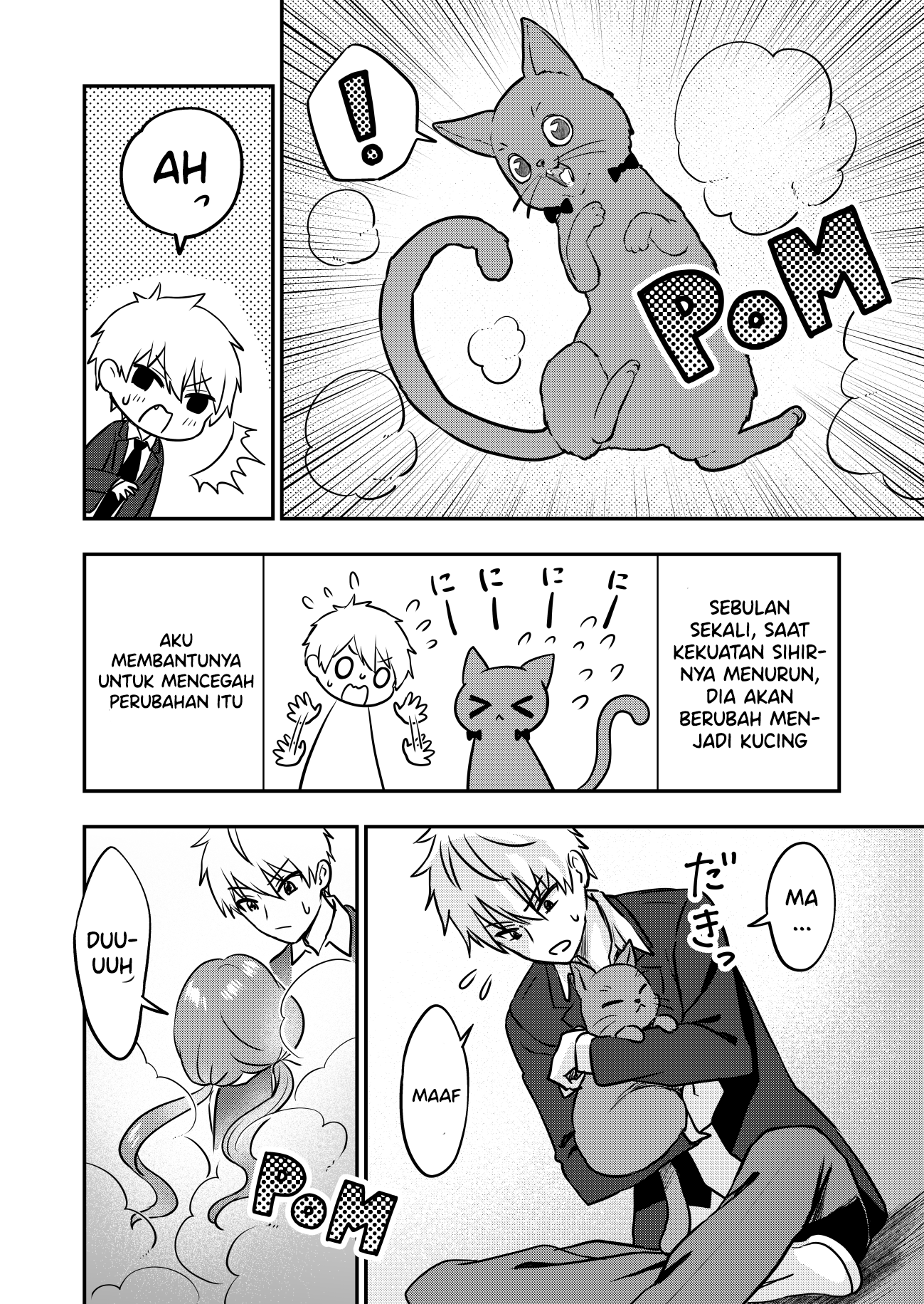 The Girl Who Transforms into a Cat Once a Month Chapter 0 - halaman 3