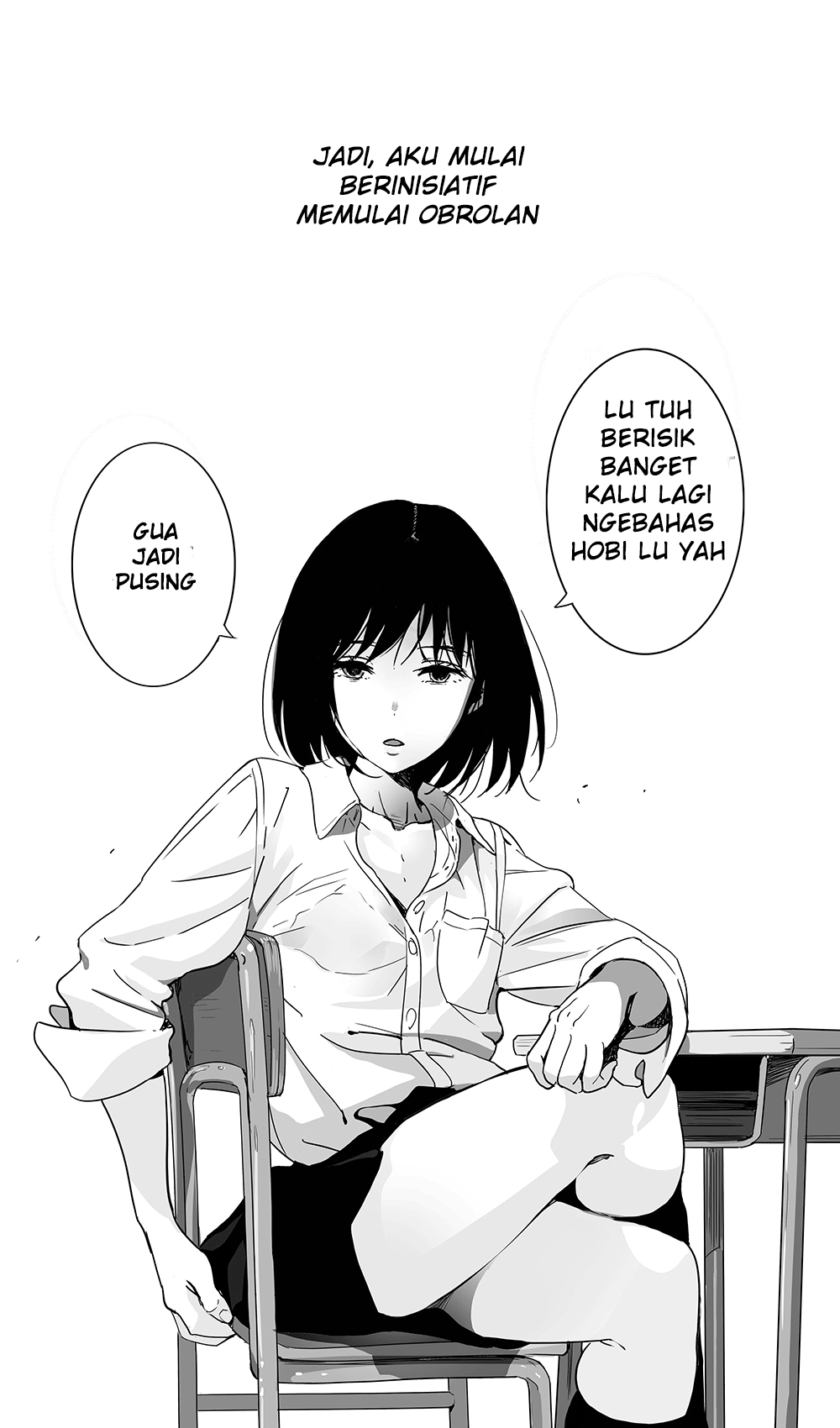 The Girl Who Verbally Abuses Chapter 12 - halaman 1