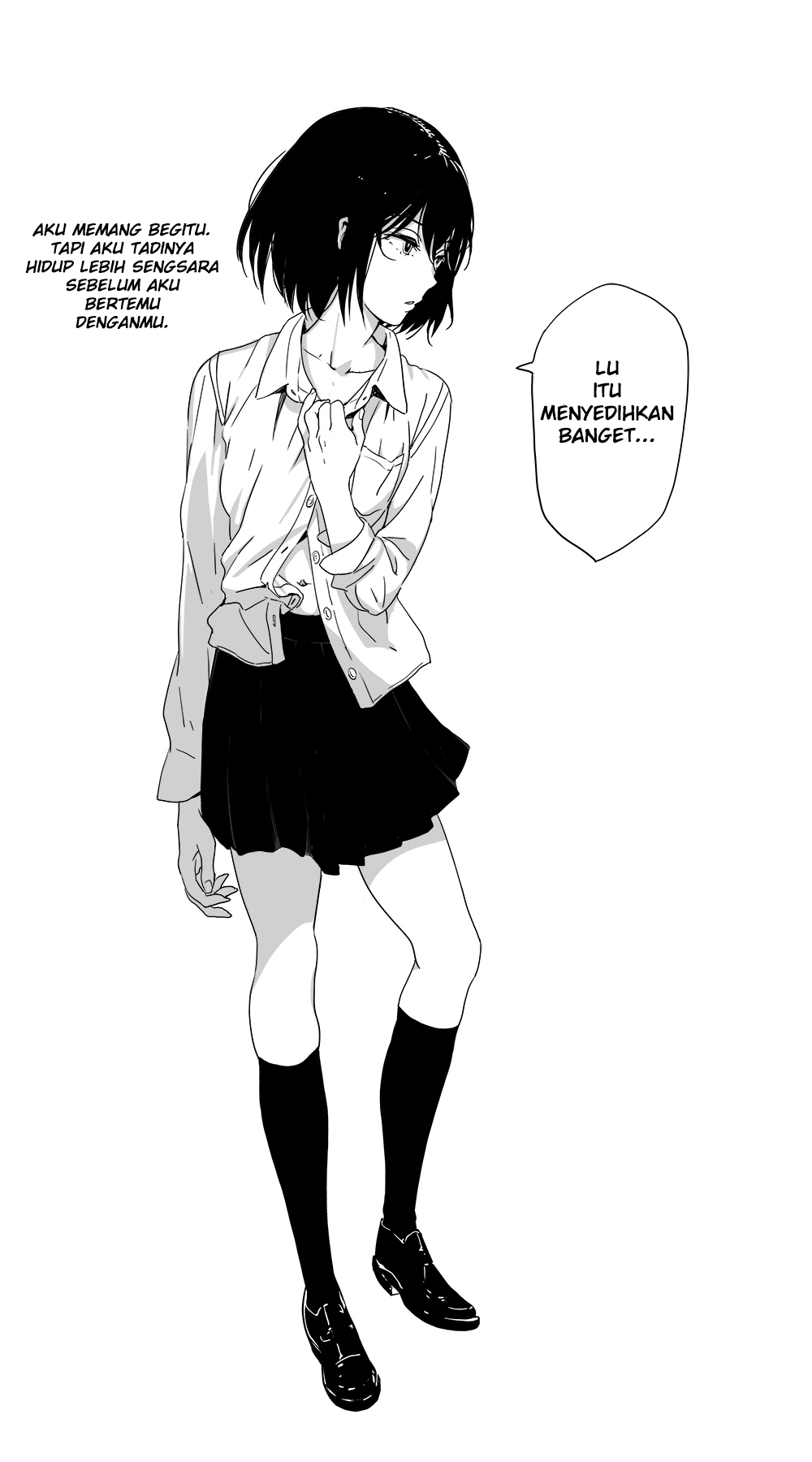 The Girl Who Verbally Abuses Chapter 32 - halaman 1