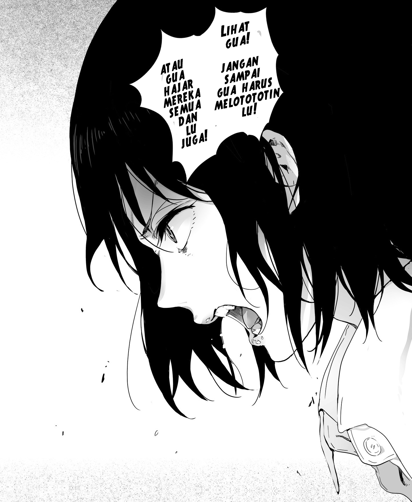 The Girl Who Verbally Abuses Chapter 36 - halaman 1