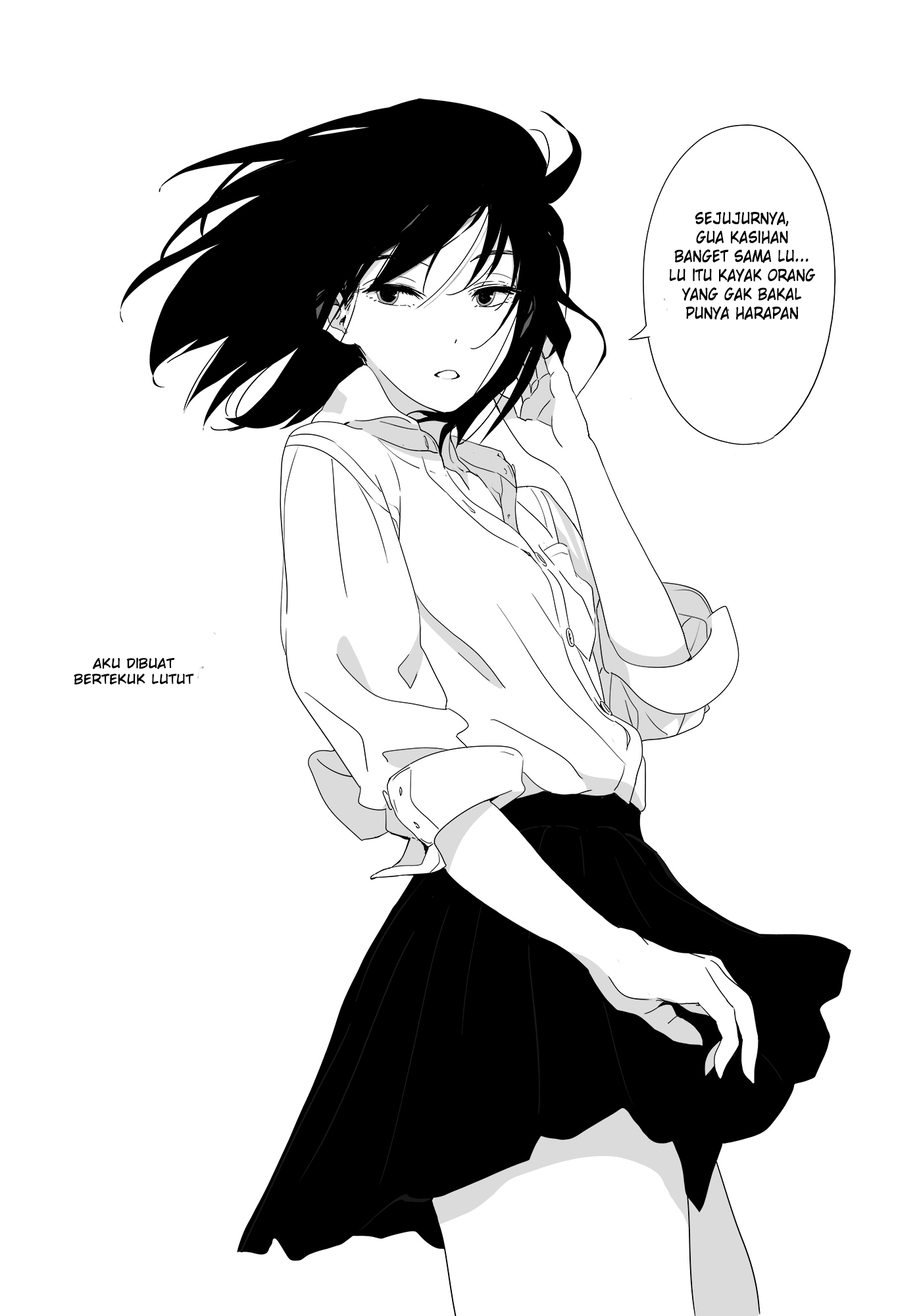 The Girl Who Verbally Abuses Chapter 42 - halaman 1