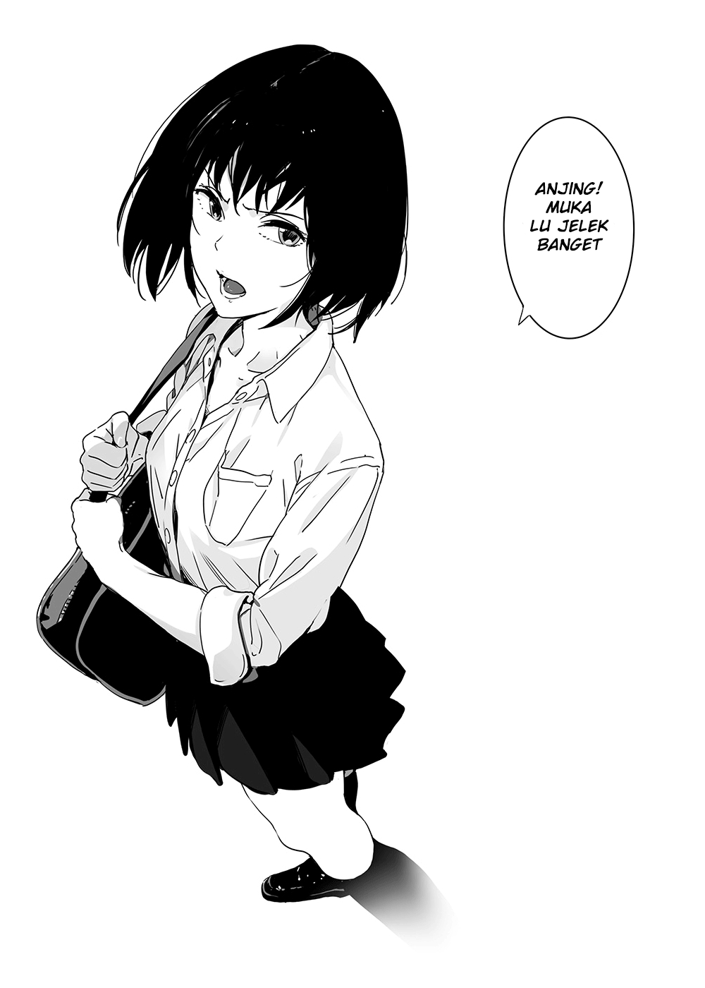 The Girl Who Verbally Abuses Chapter 6 - halaman 1