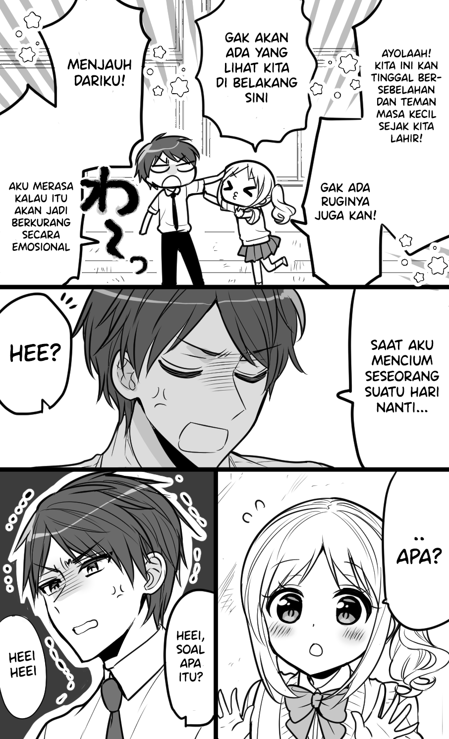 The Girl Who Wants to Know if Kisses Taste Like Lemons Chapter 0 - halaman 2