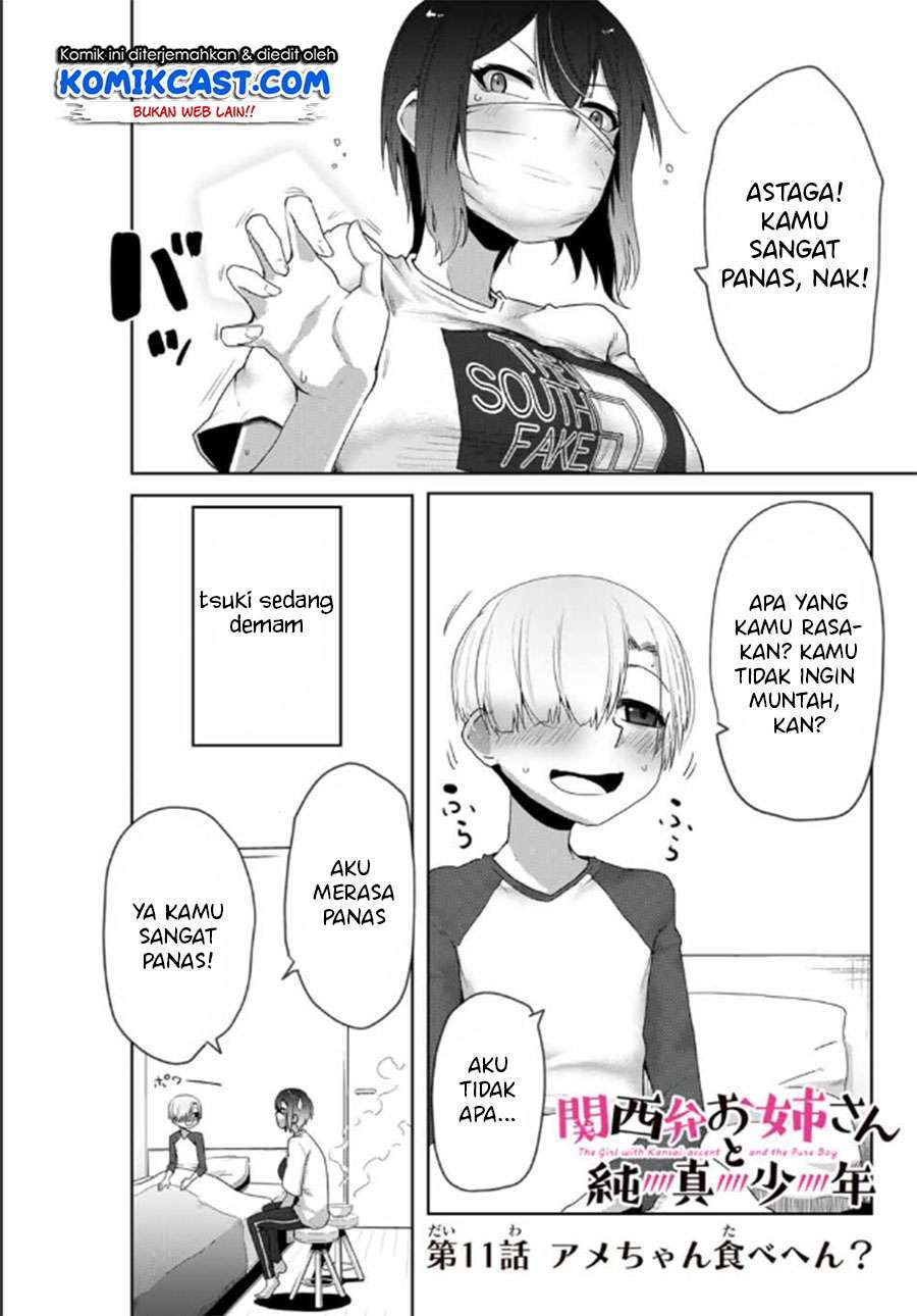 The Girl with a Kansai Accent and the Pure Boy Chapter 11 - halaman 1