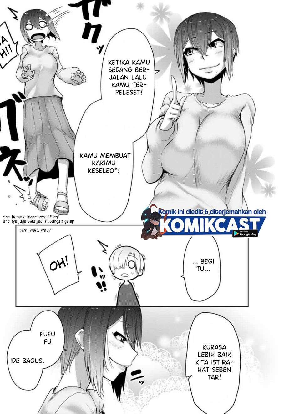 The Girl with a Kansai Accent and the Pure Boy Chapter 13 - halaman 8