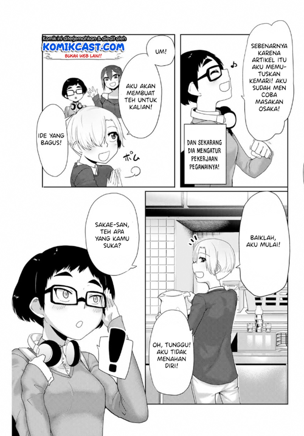 The Girl with a Kansai Accent and the Pure Boy Chapter 7 - halaman 4