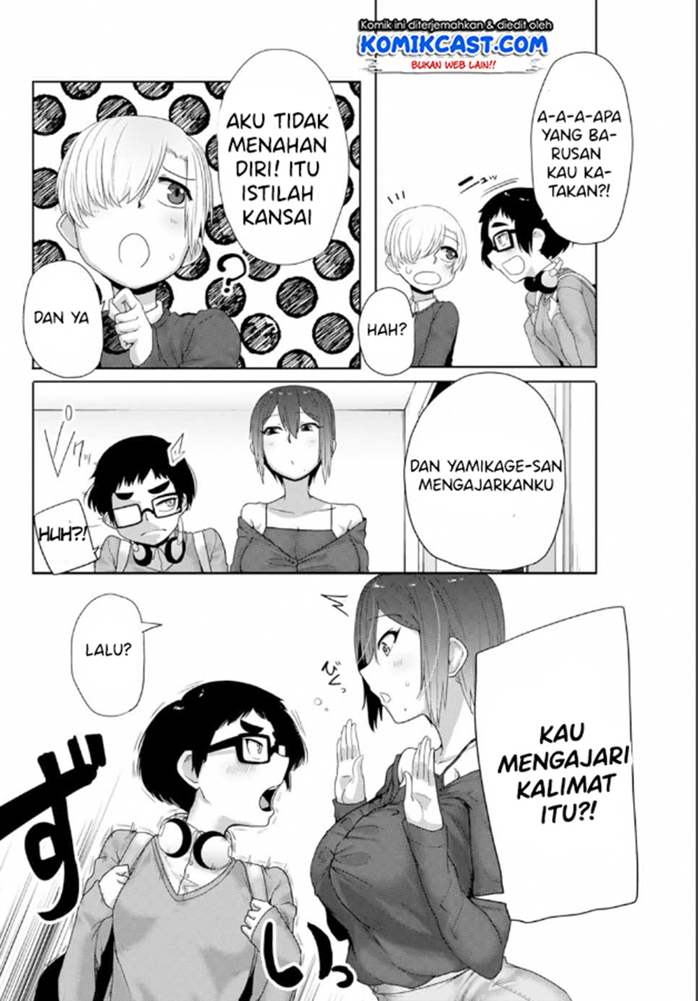 The Girl with a Kansai Accent and the Pure Boy Chapter 7 - halaman 5