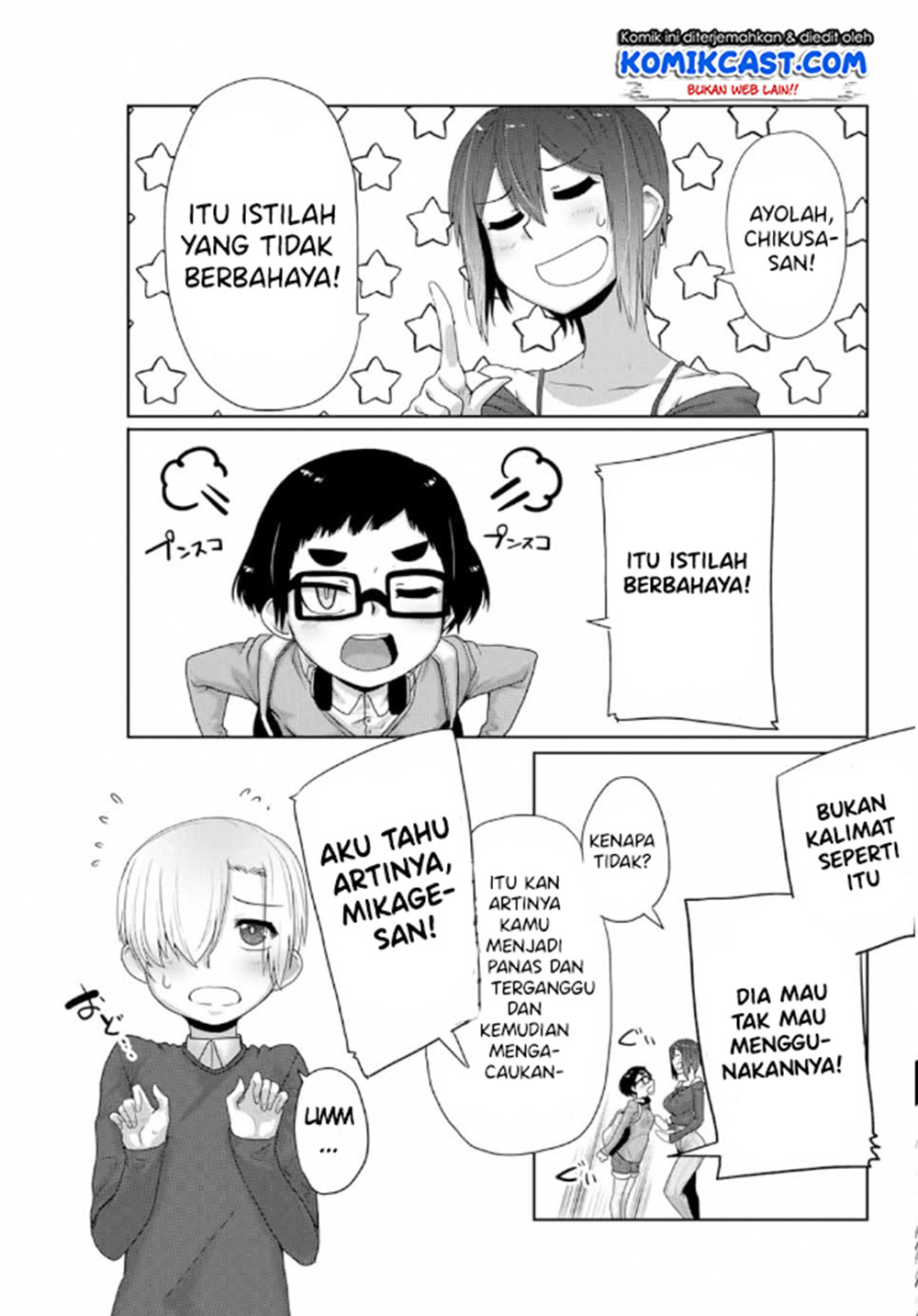 The Girl with a Kansai Accent and the Pure Boy Chapter 7 - halaman 6