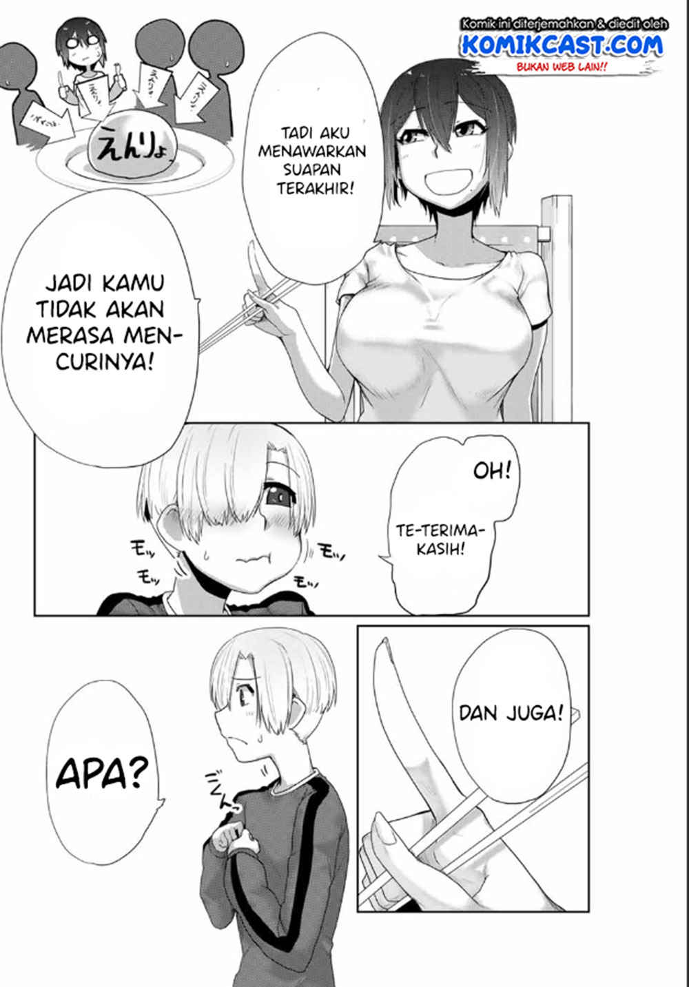 The Girl with a Kansai Accent and the Pure Boy Chapter 8 - halaman 11