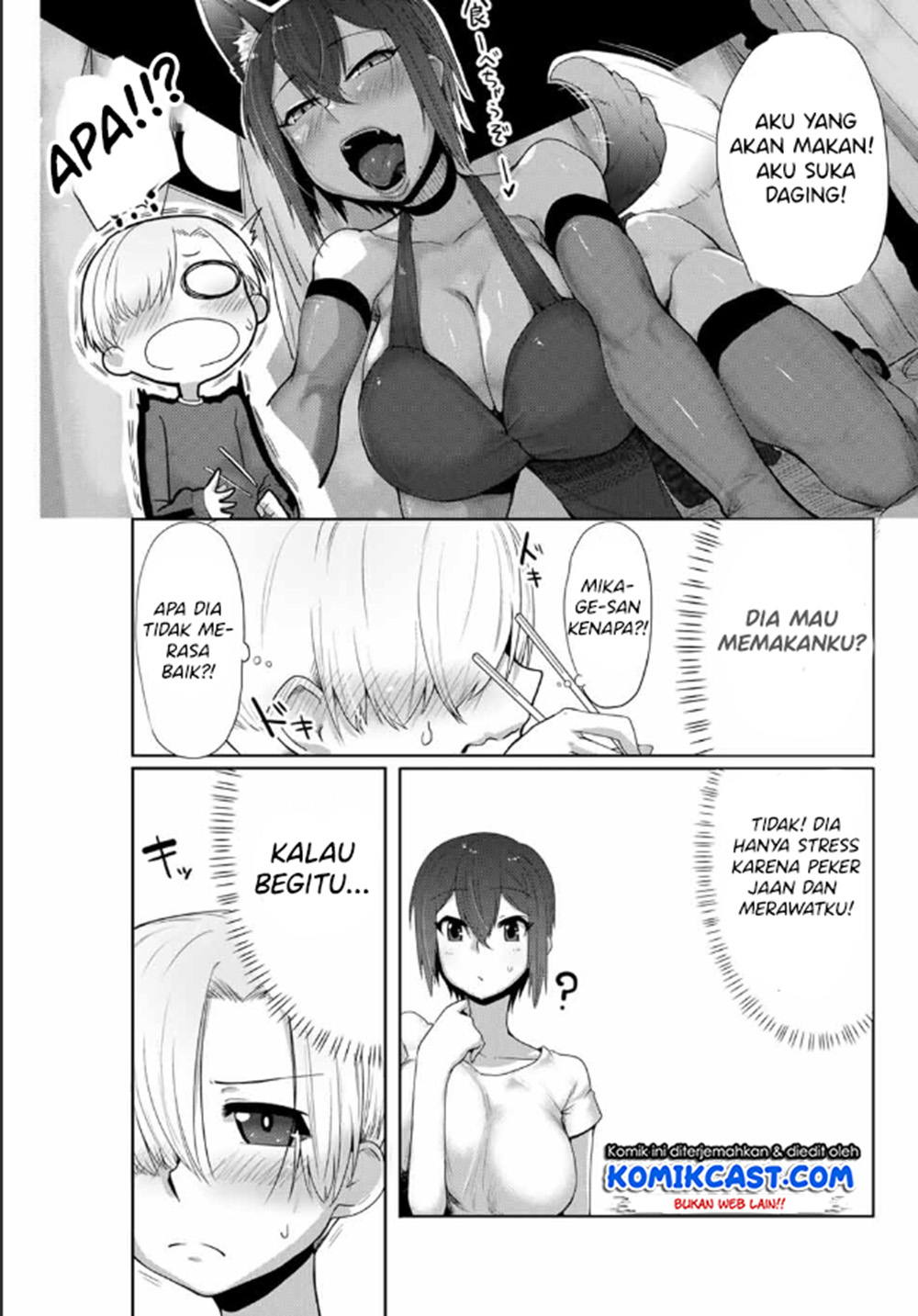 The Girl with a Kansai Accent and the Pure Boy Chapter 8 - halaman 6