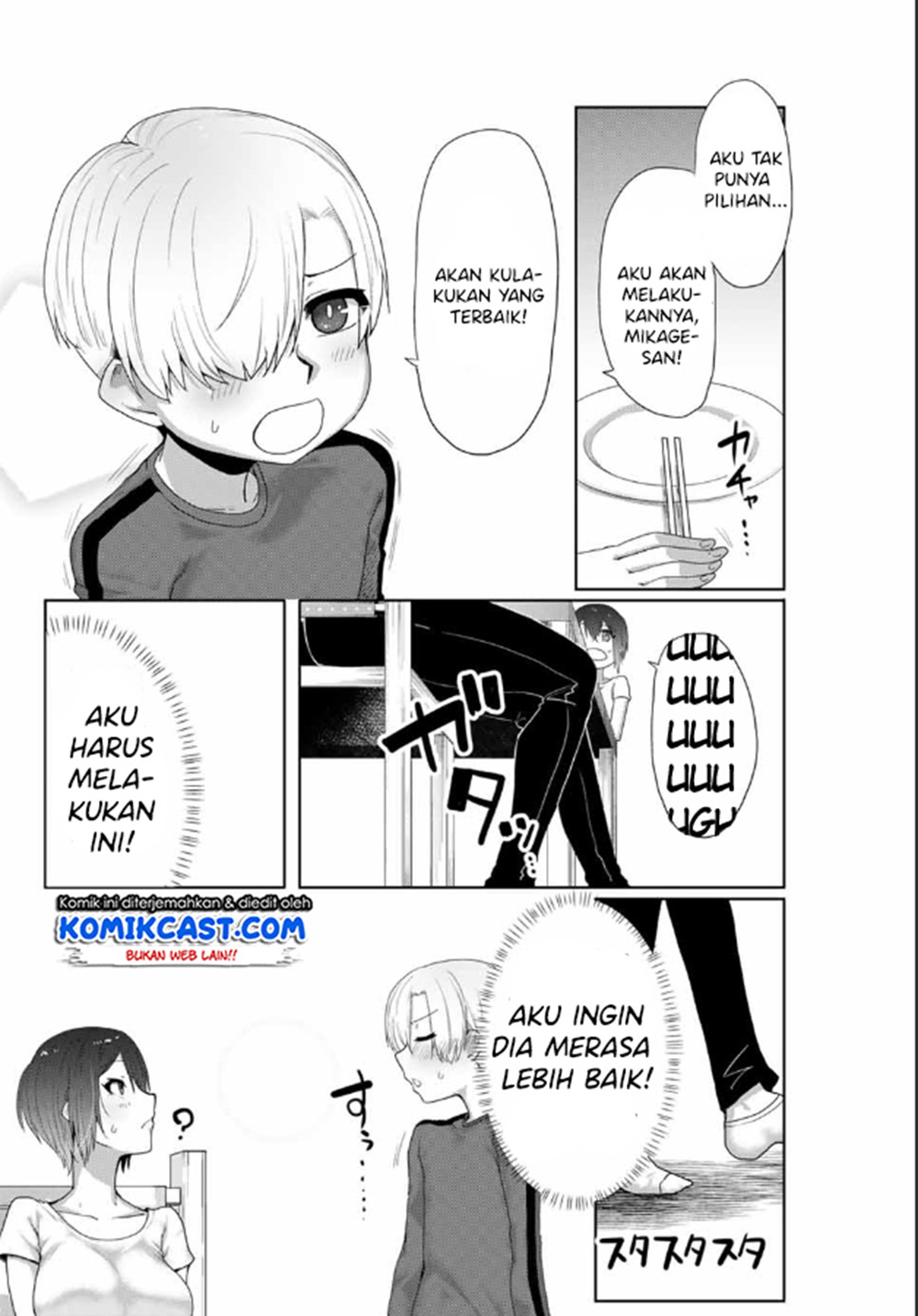 The Girl with a Kansai Accent and the Pure Boy Chapter 8 - halaman 7