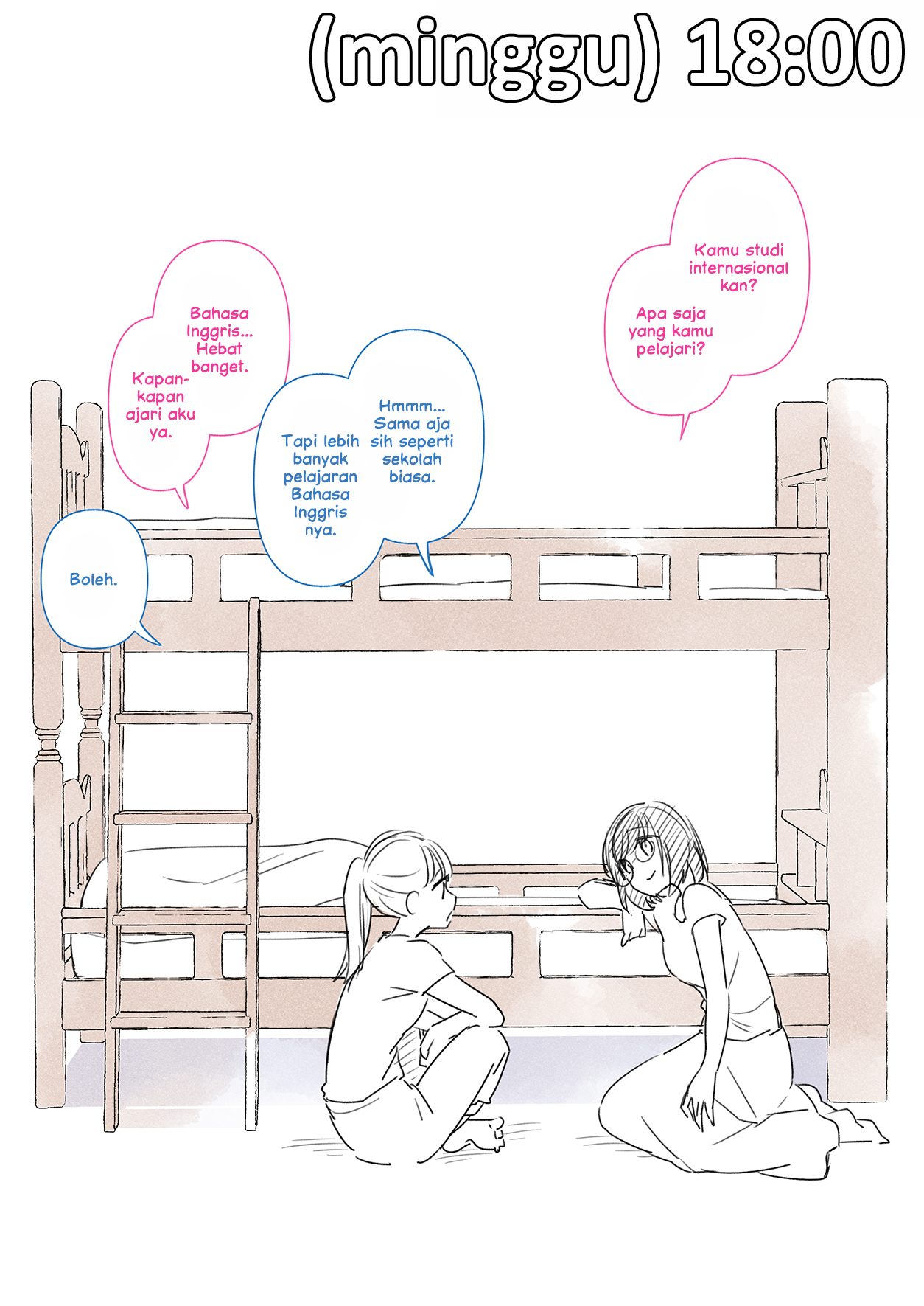 The Girls Become good Friends Little by Little Chapter 0 - halaman 23