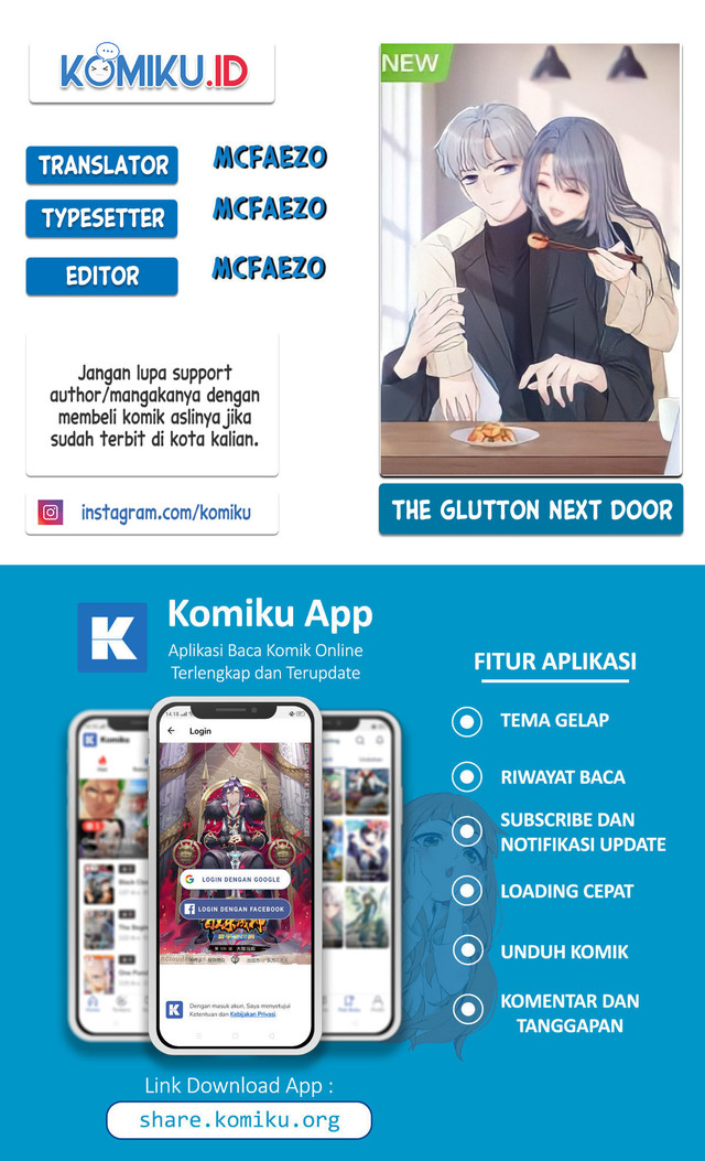 The Glutton Nextdoor Chapter 28 - halaman 1