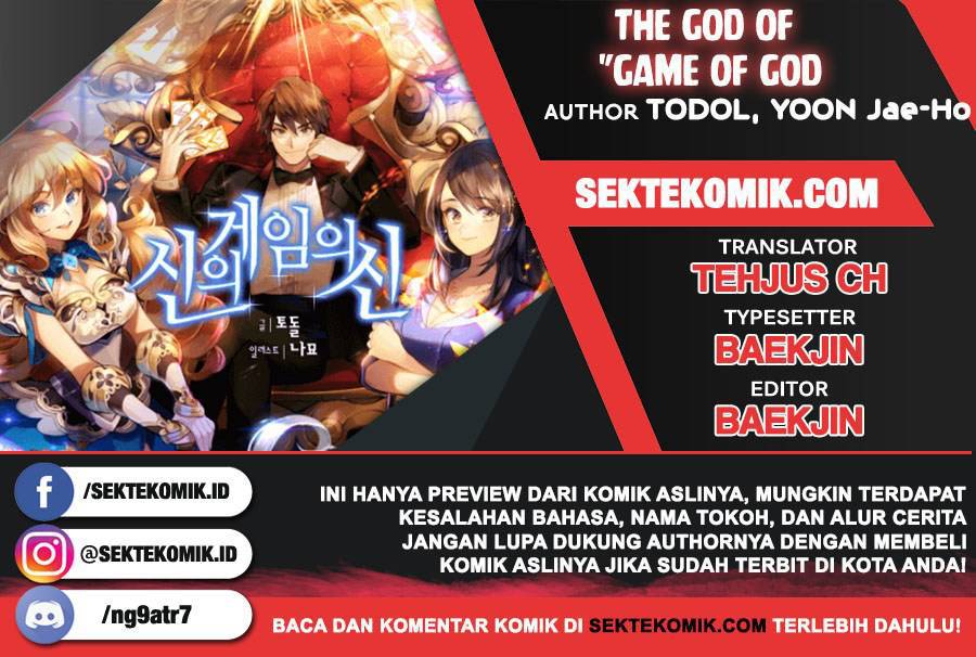 The God of “Game of God” Chapter 8 - halaman 1