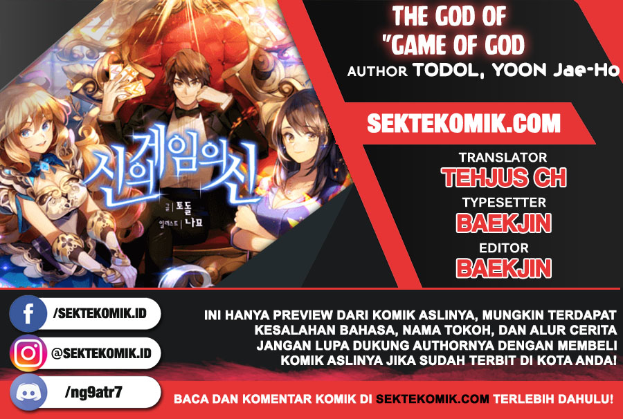 The God of “Game of God” Chapter 9 - halaman 1