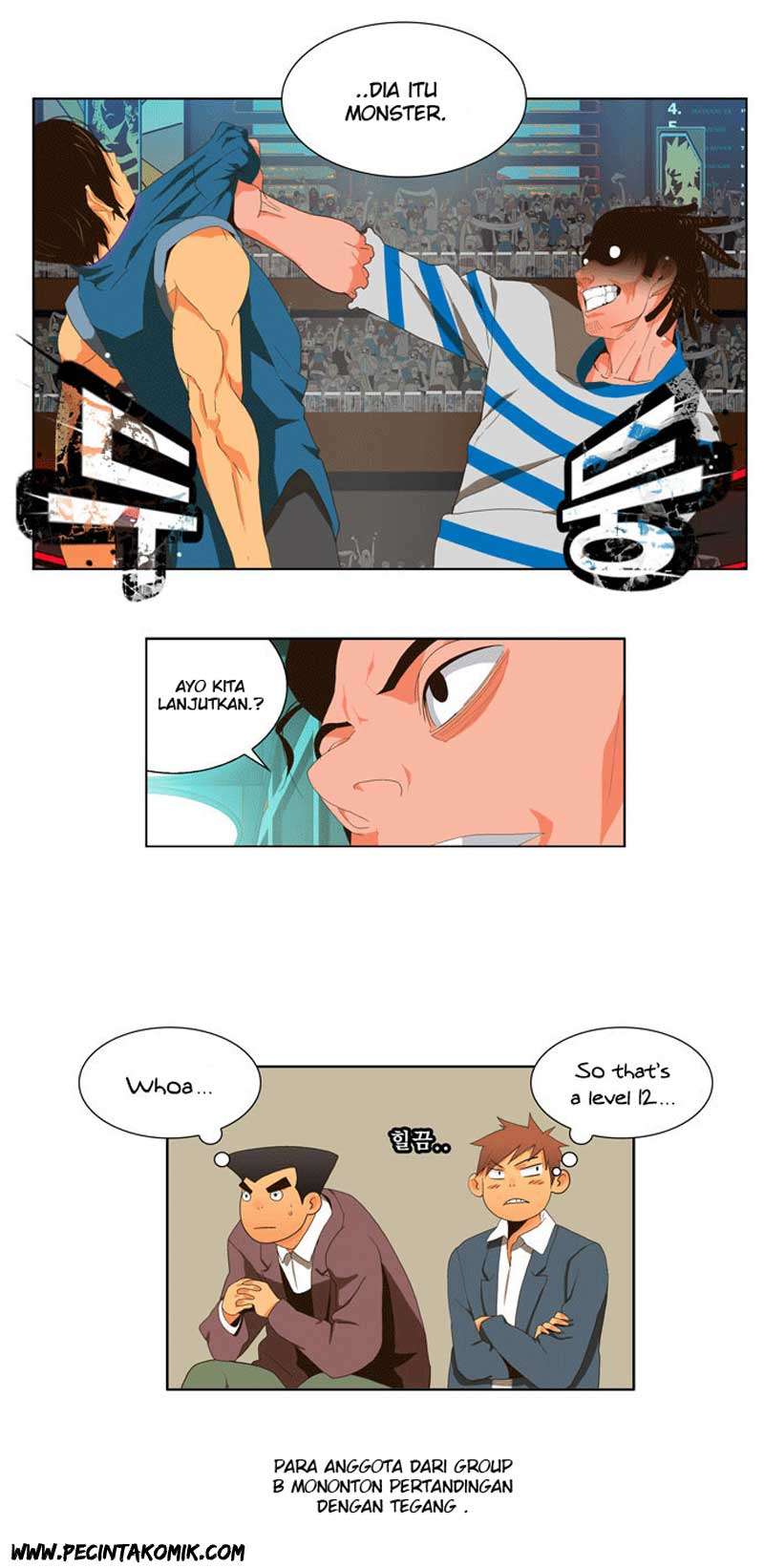 The God of High School Chapter 11 - halaman 7
