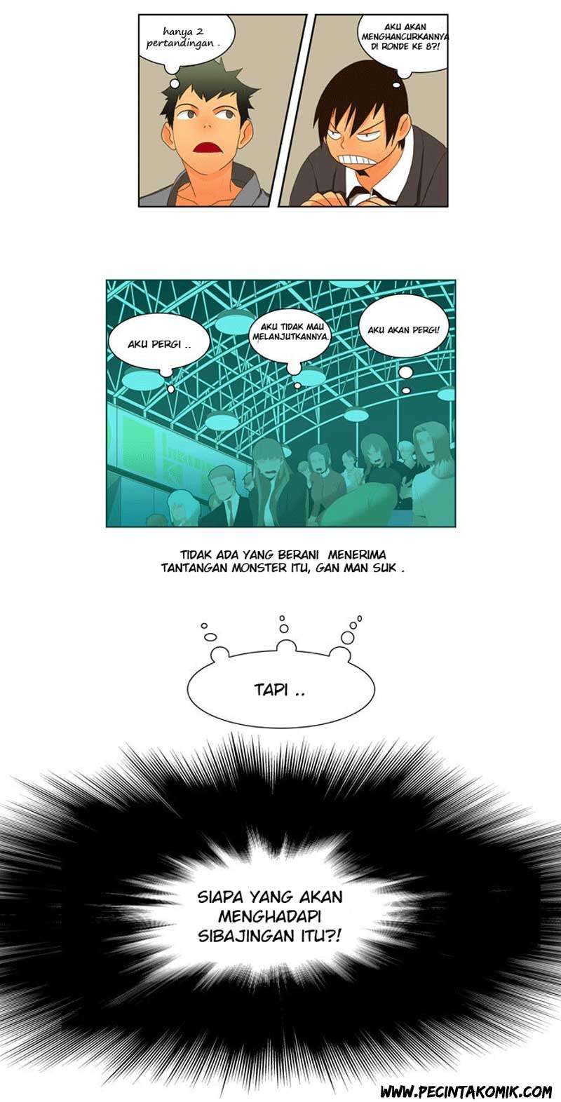 The God of High School Chapter 11 - halaman 8