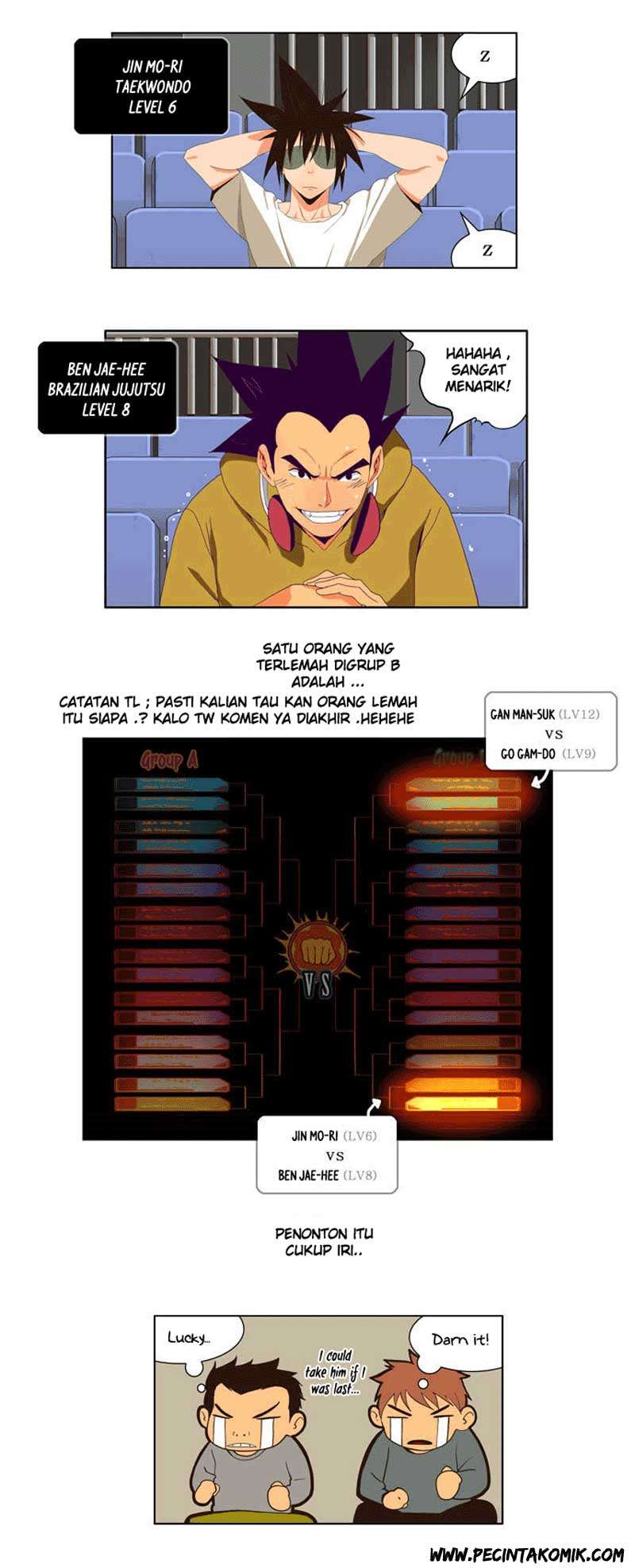 The God of High School Chapter 11 - halaman 9