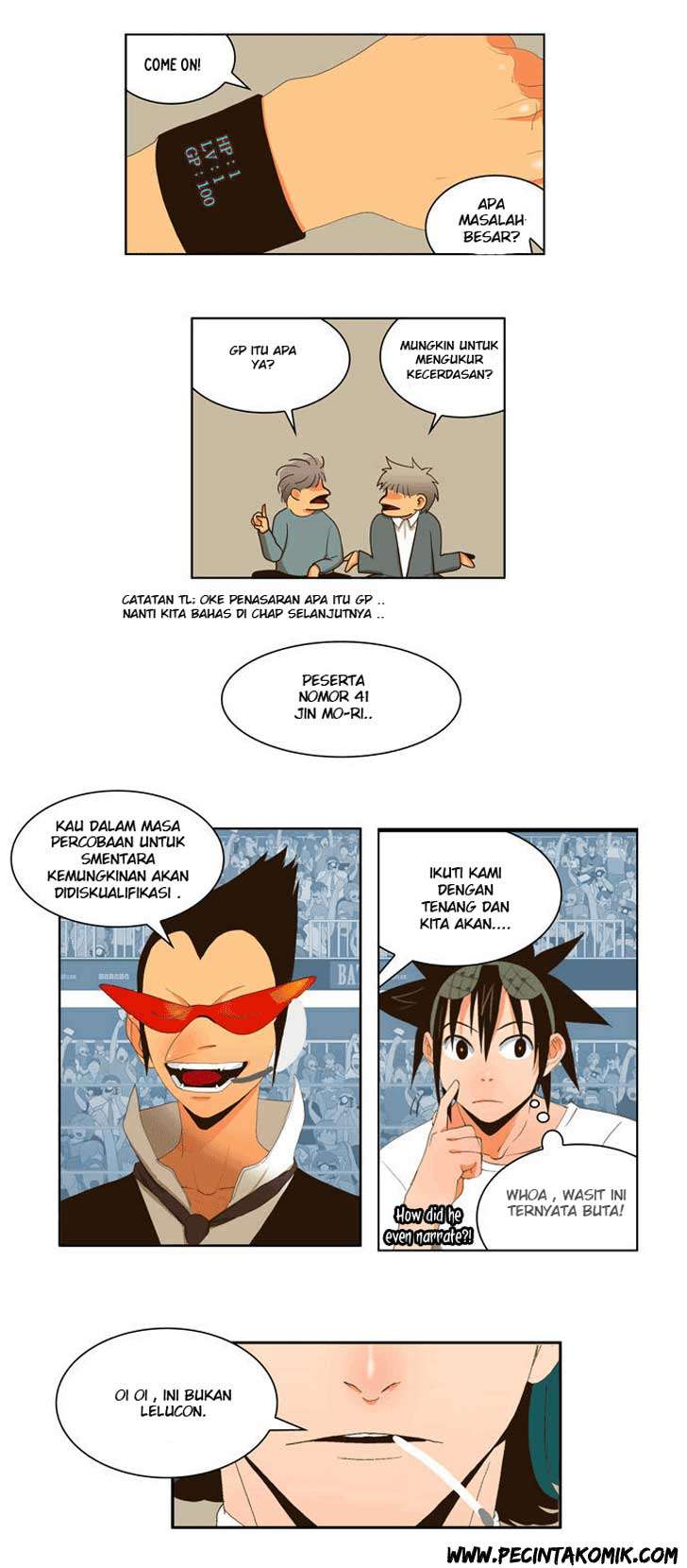 The God of High School Chapter 12 - halaman 10
