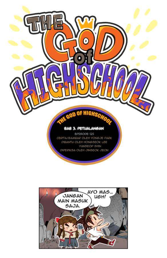 The God of High School Chapter 125 - halaman 3