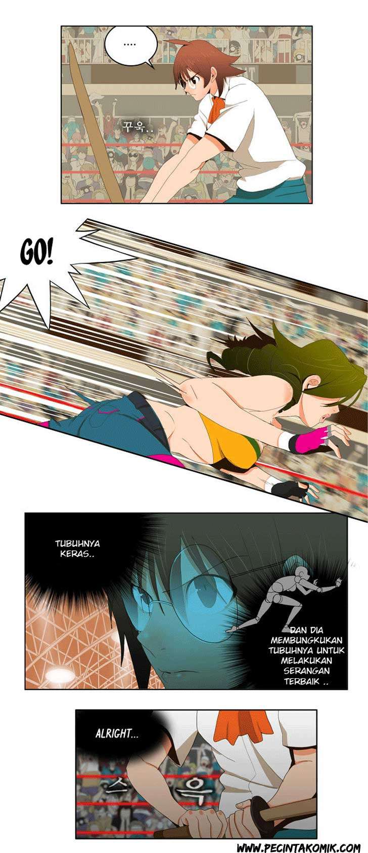 The God of High School Chapter 15 - halaman 14