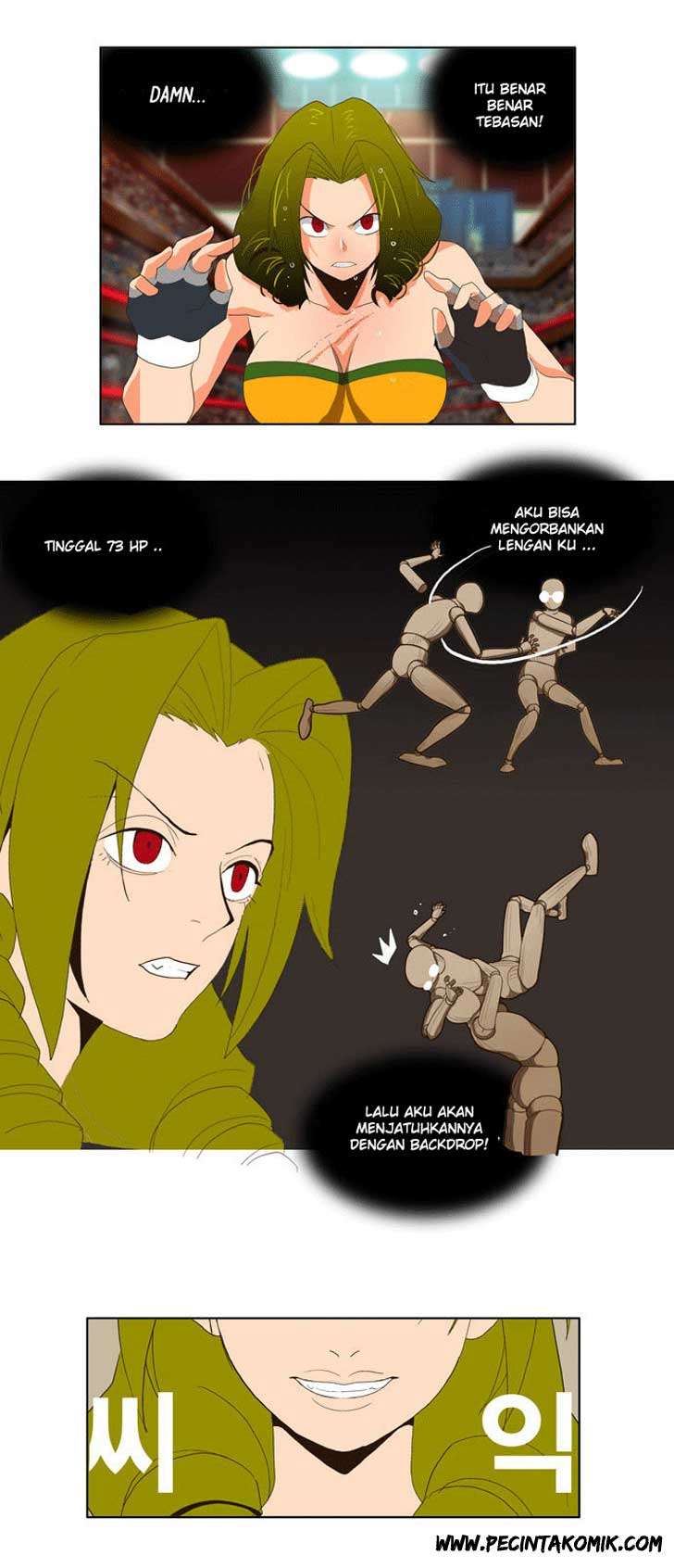 The God of High School Chapter 15 - halaman 27