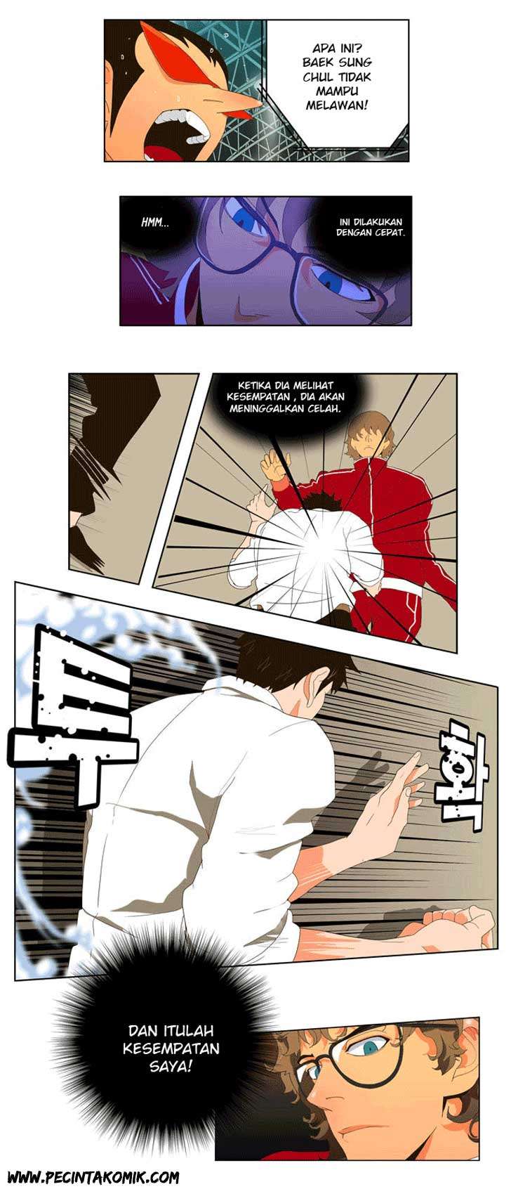 The God of High School Chapter 17 - halaman 10