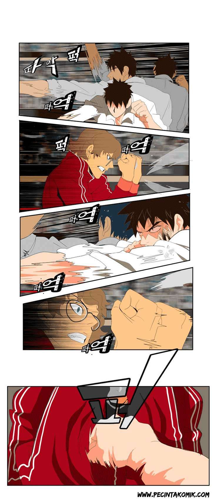 The God of High School Chapter 18 - halaman 16