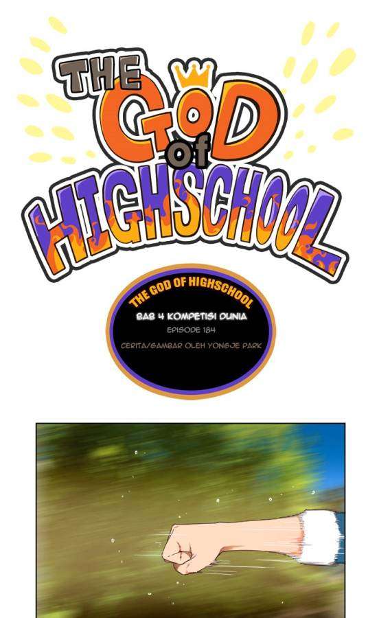 The God of High School Chapter 184 - halaman 1