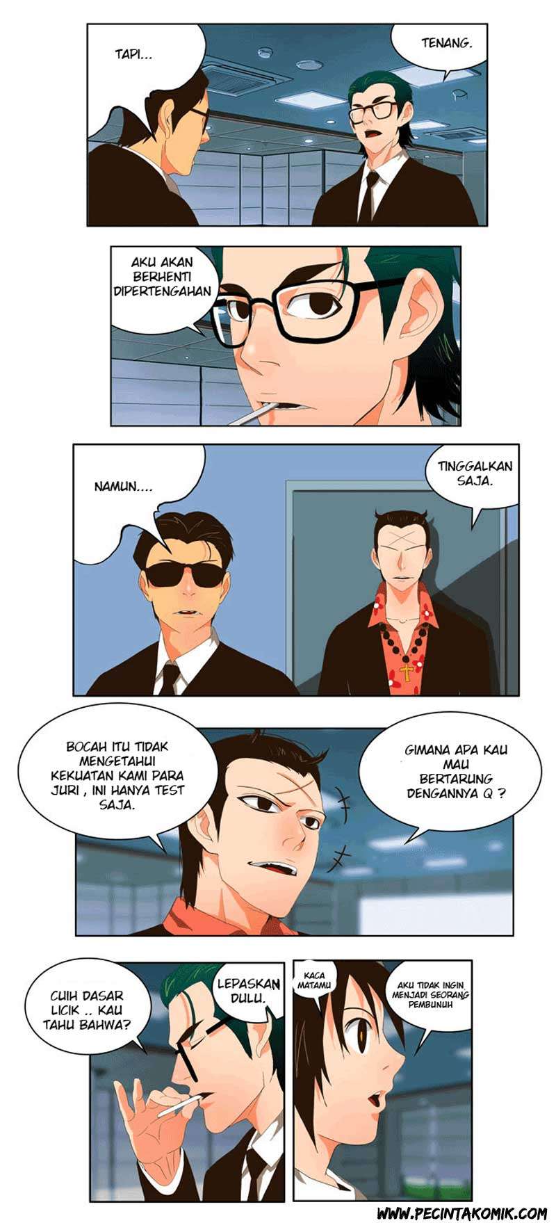 The God of High School Chapter 19 - halaman 23
