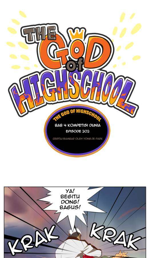The God of High School Chapter 202 - halaman 10