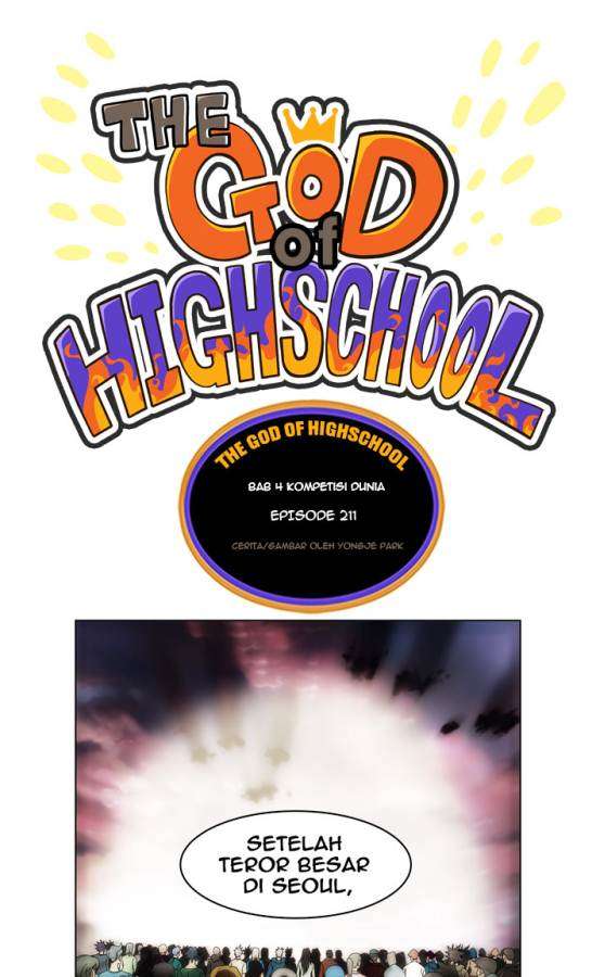 The God of High School Chapter 211 - halaman 1