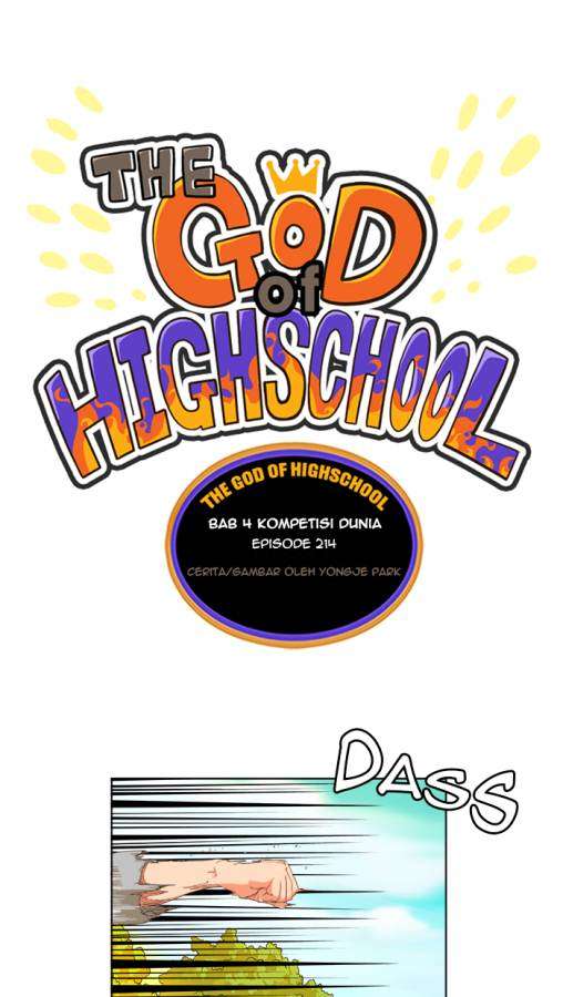 The God of High School Chapter 214 - halaman 1