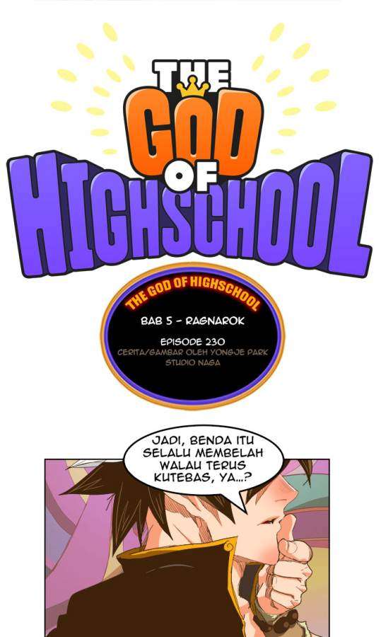 The God of High School Chapter 230 - halaman 2