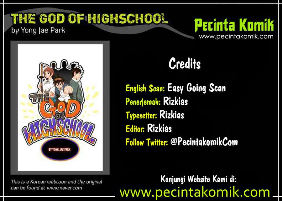 The God of High School Chapter 26 - halaman 1