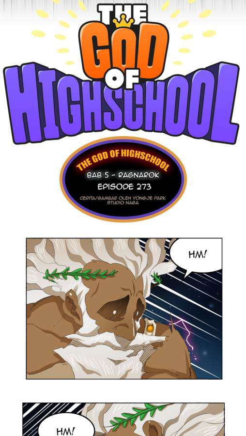 The God of High School Chapter 273 - halaman 7