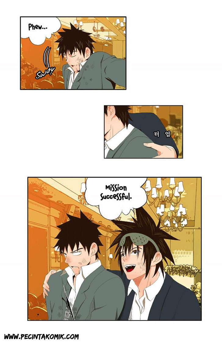 The God of High School Chapter 28 - halaman 12