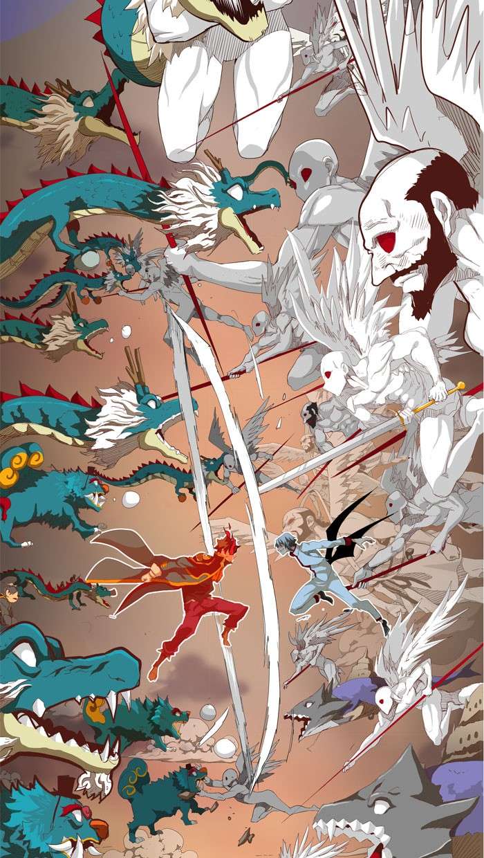 The God of High School Chapter 281 - halaman 65