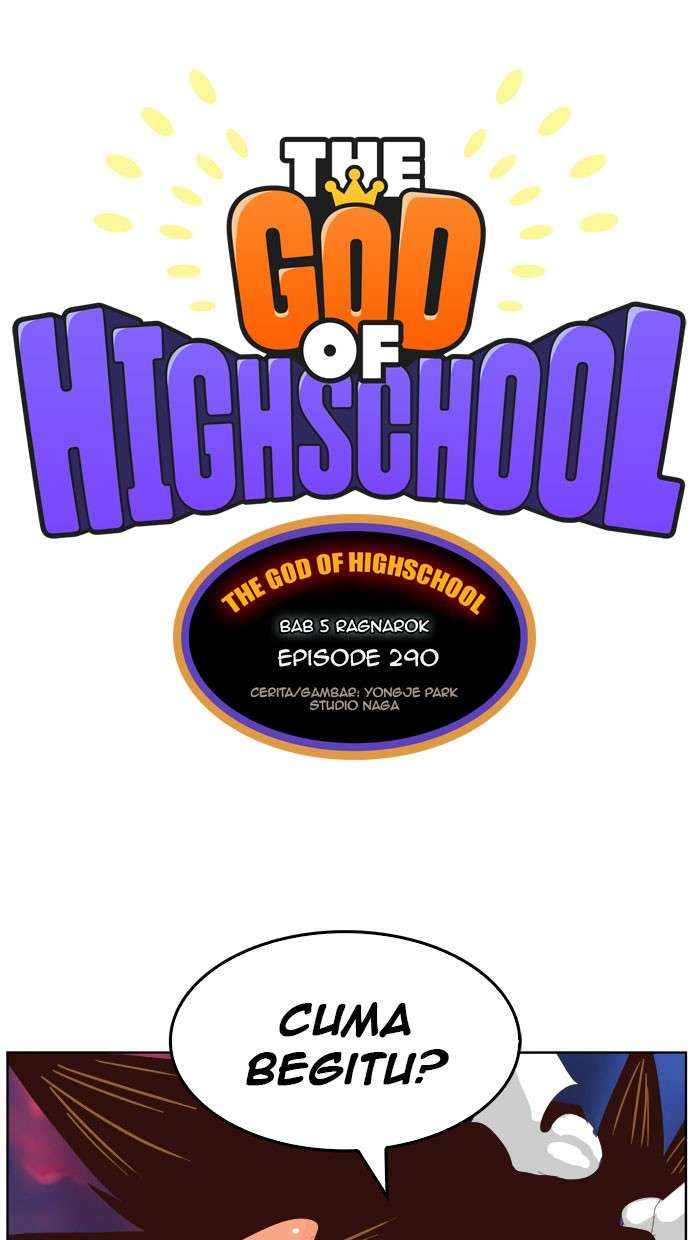 The God of High School Chapter 290 - halaman 1