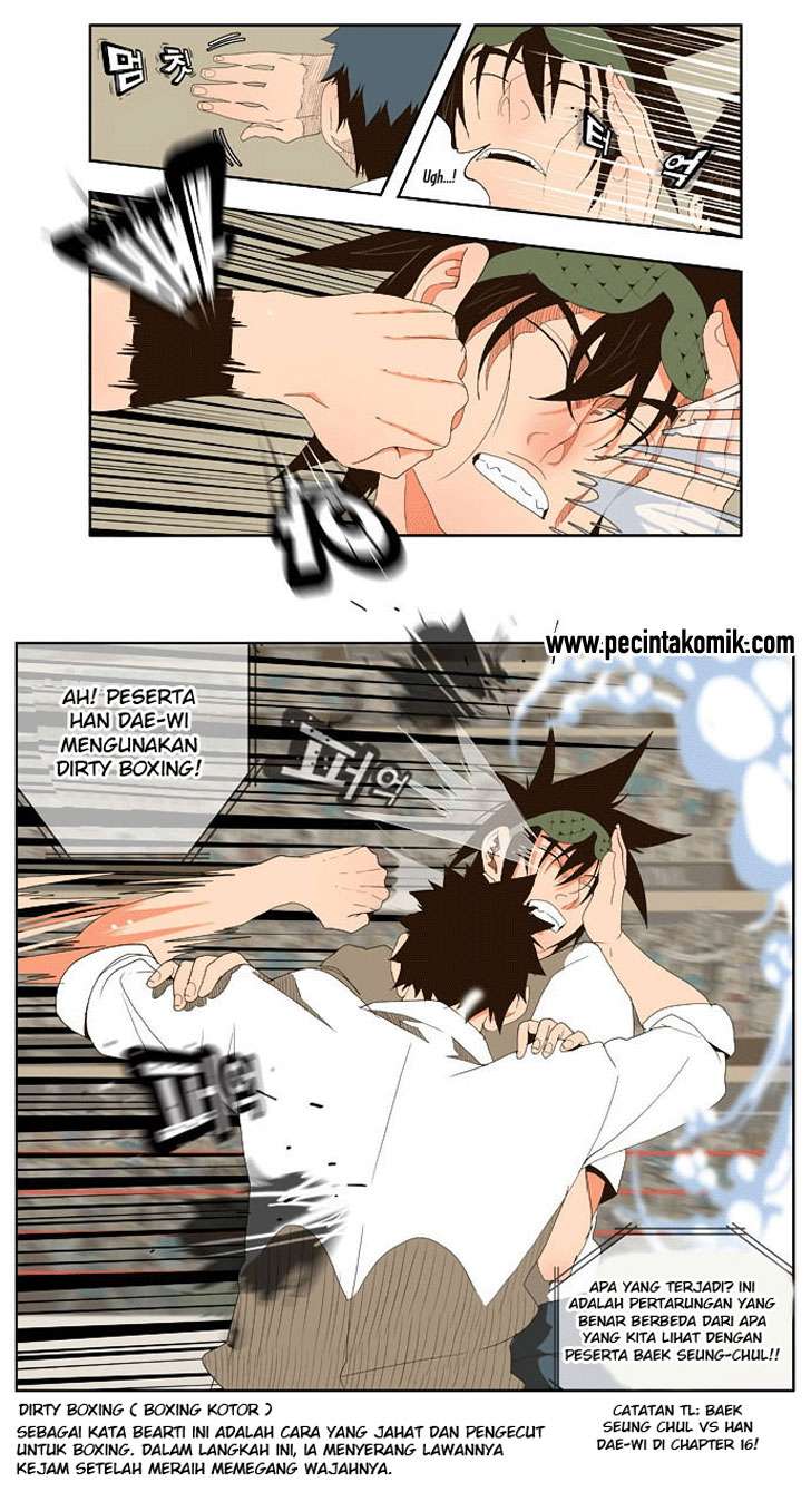 The God of High School Chapter 34 - halaman 15