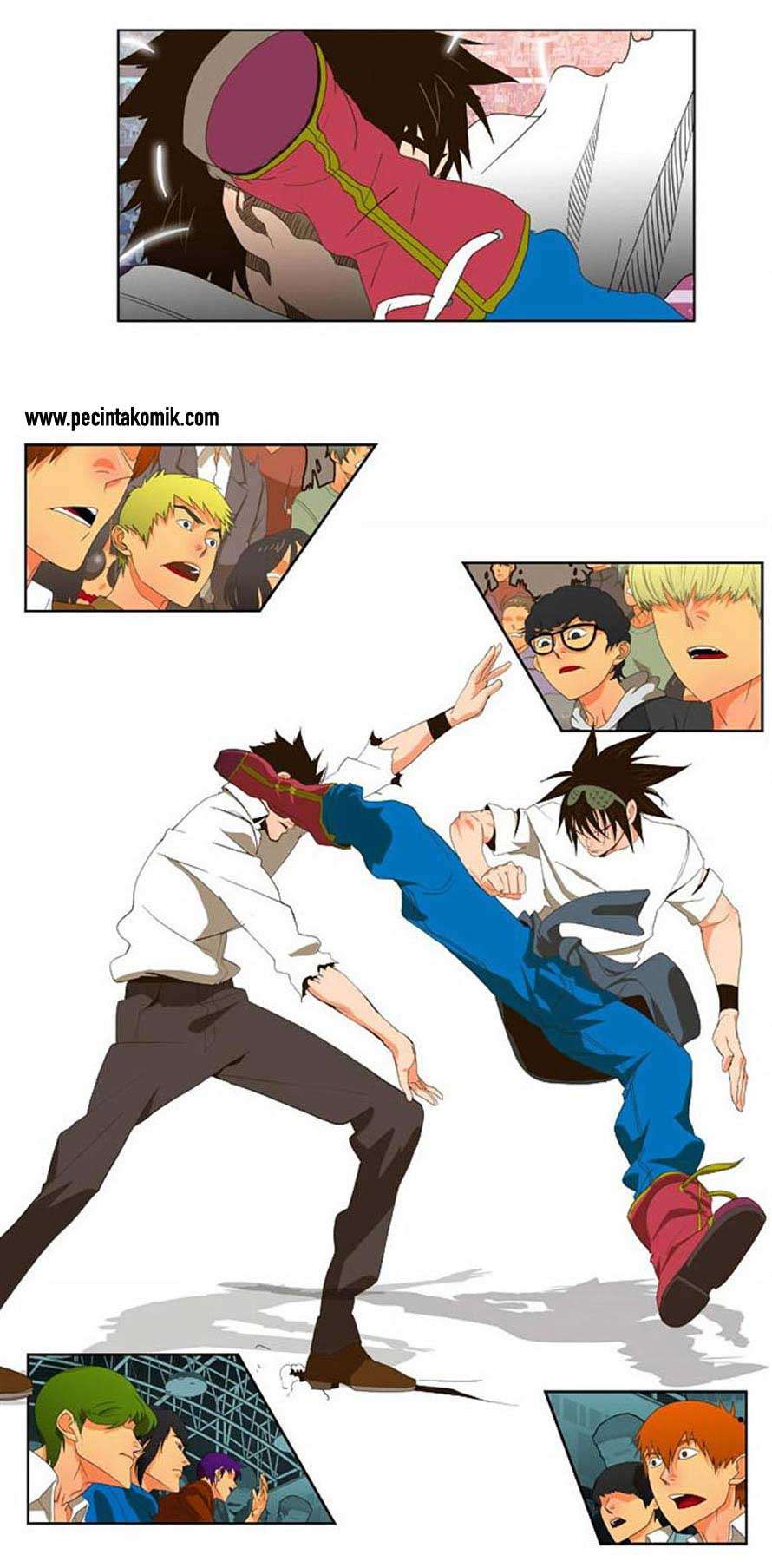 The God of High School Chapter 36 - halaman 21