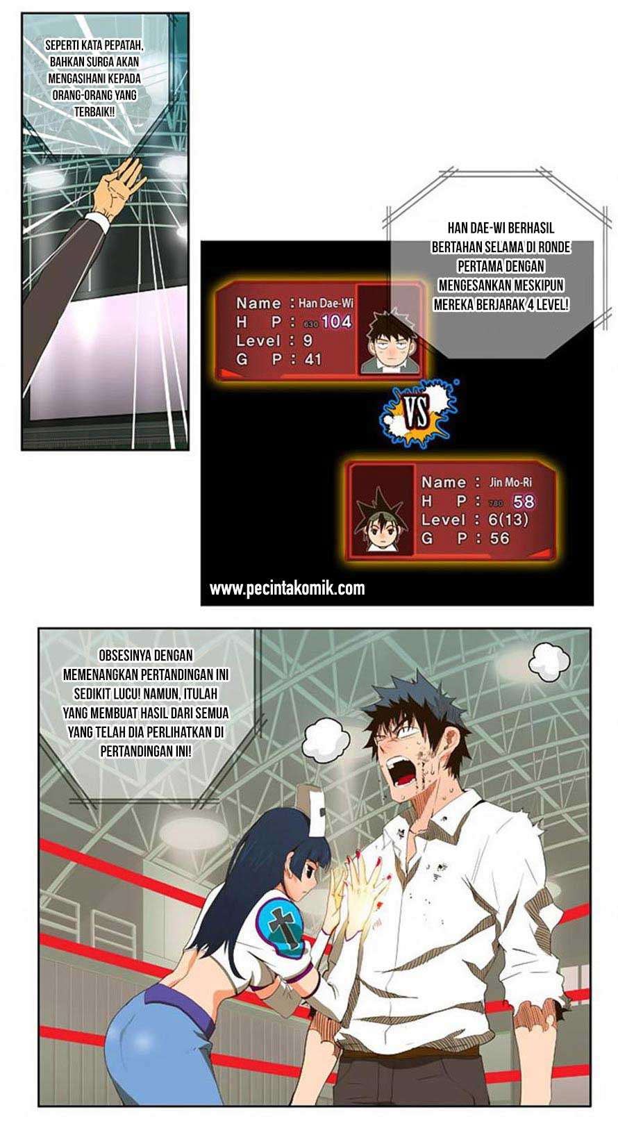 The God of High School Chapter 36 - halaman 3