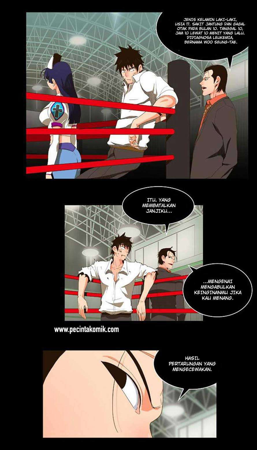 The God of High School Chapter 36 - halaman 31