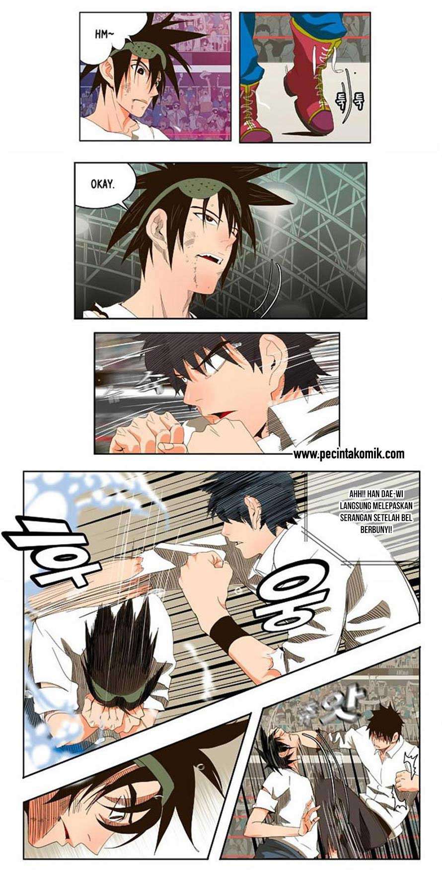 The God of High School Chapter 36 - halaman 7